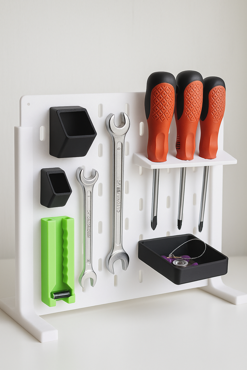 SKADIS Zubehör – Halter & Aufbewahrung für IKEA Lochplatte