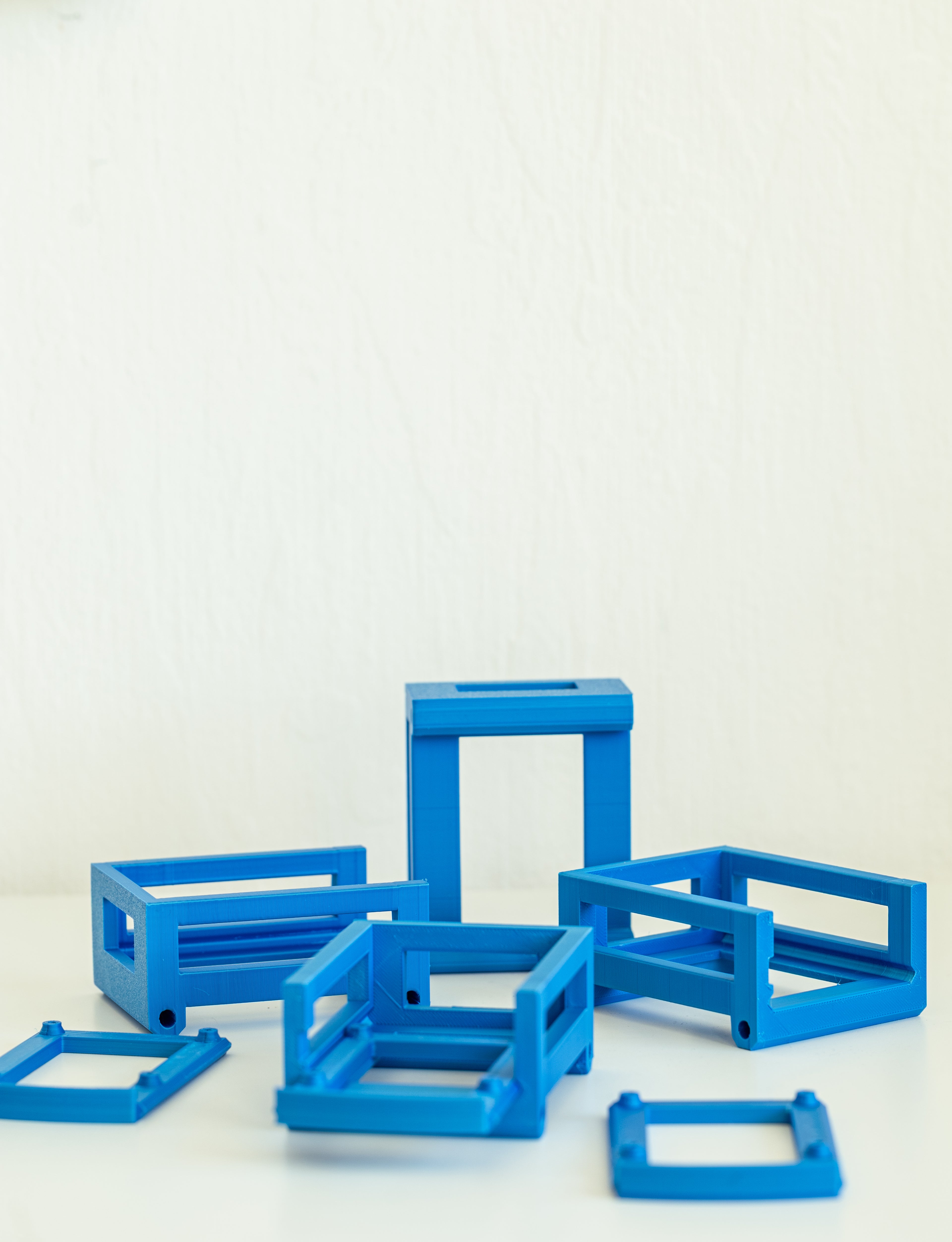 1U Rack Halterung für Raspberry Pi 4/5 - PoE HAT - Hält bis zu 6