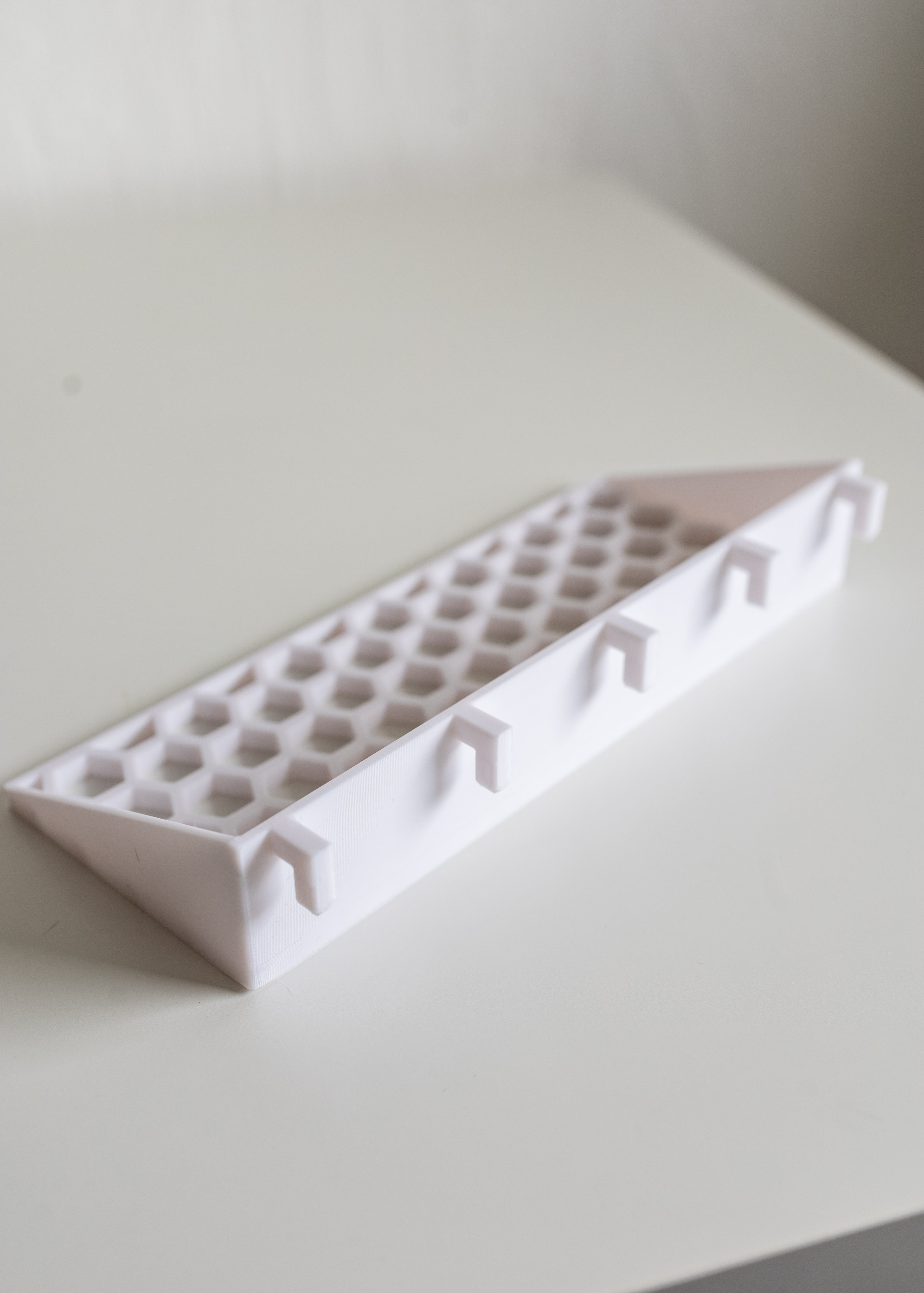 Schraubendreherhalter für SKADIS – Werkzeughalter mit Wabenmuster