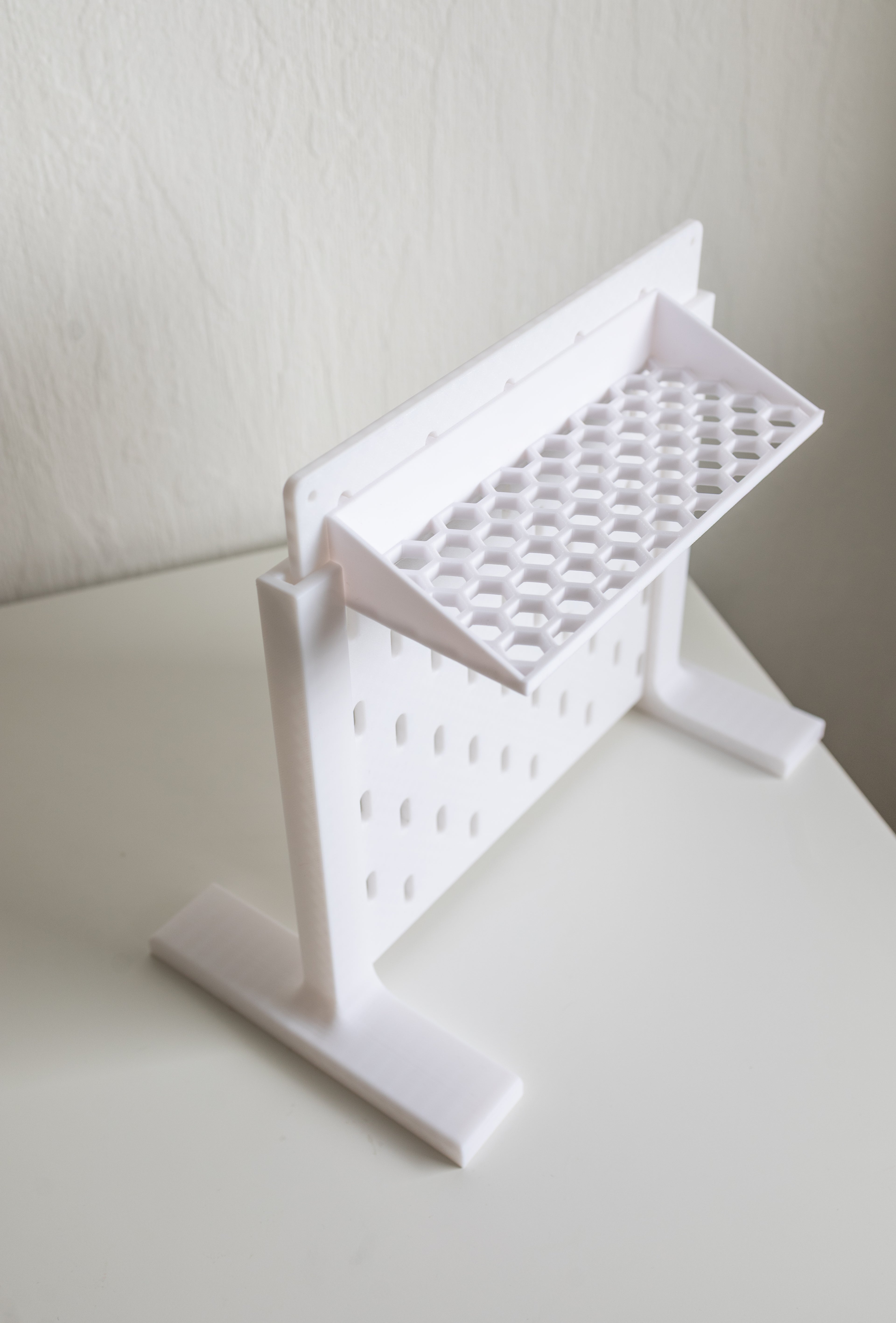 Schraubendreherhalter für SKADIS – Werkzeughalter mit Wabenmuster