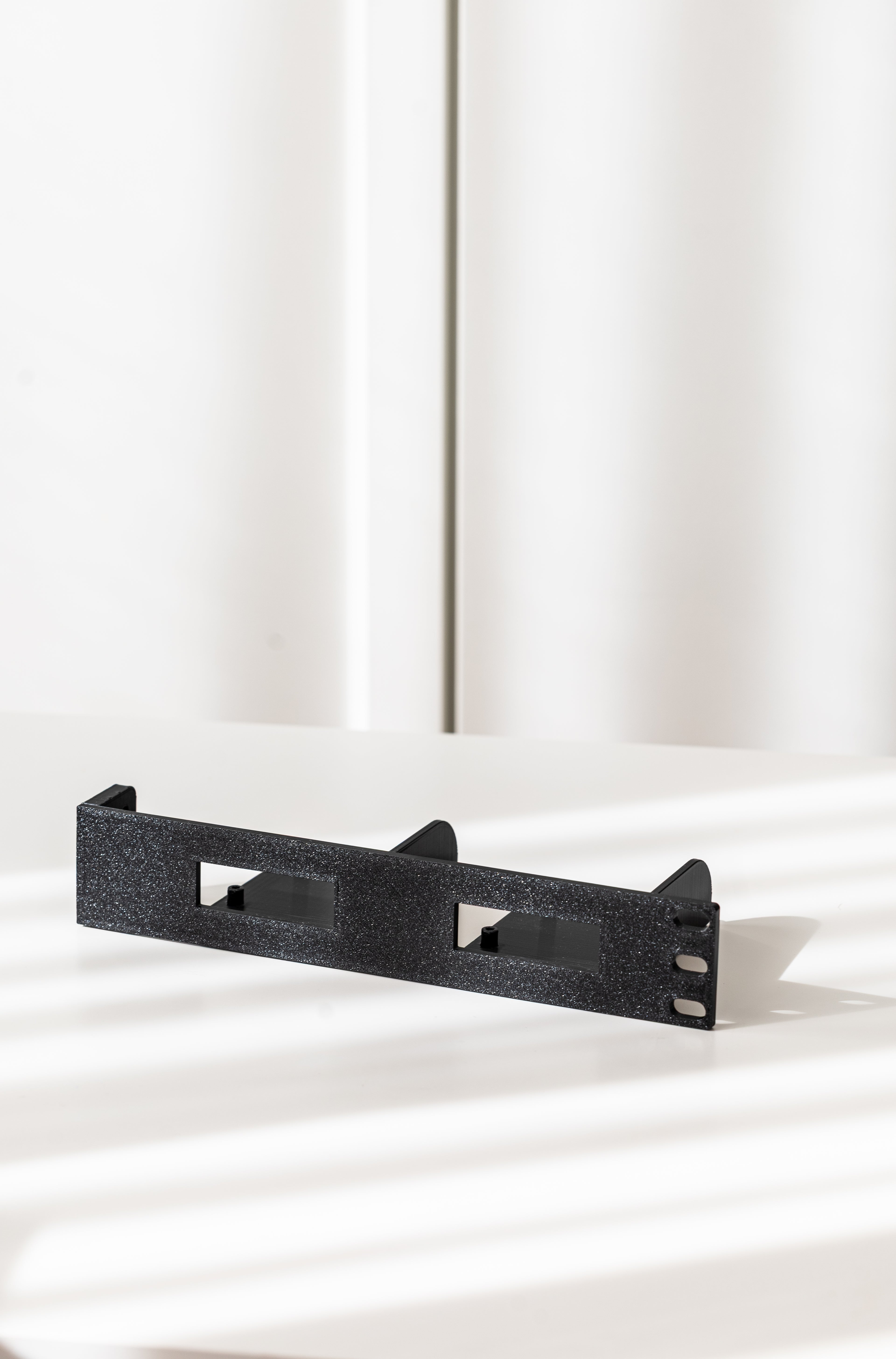 1U Rackfassung für Raspberry Pi 4/5 mit PoE HAT - 19 Zoll