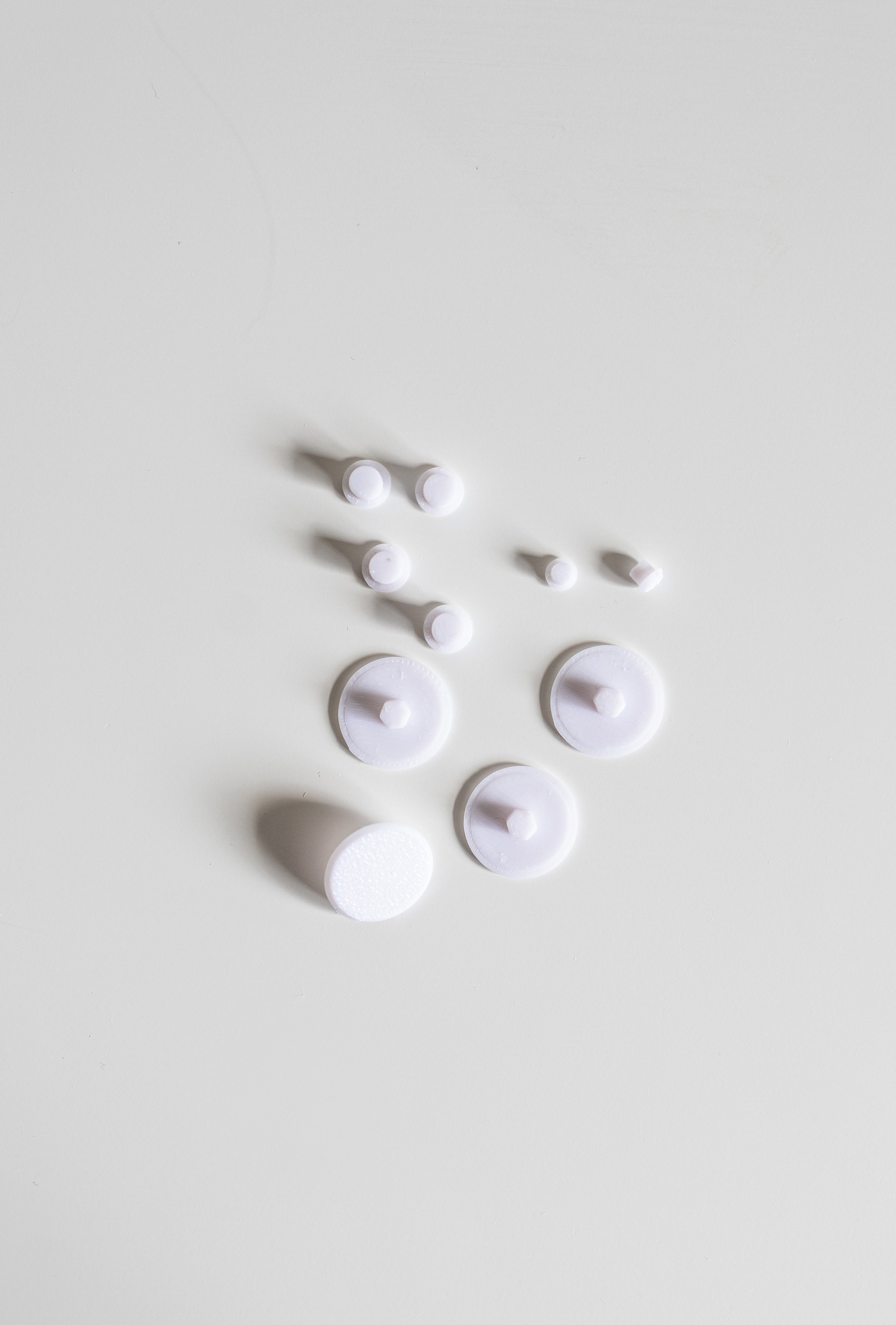 Möbelabdeckkappen für BILLY, KLEPPSTAD Set - Schrauben- und Lochabdeckungen