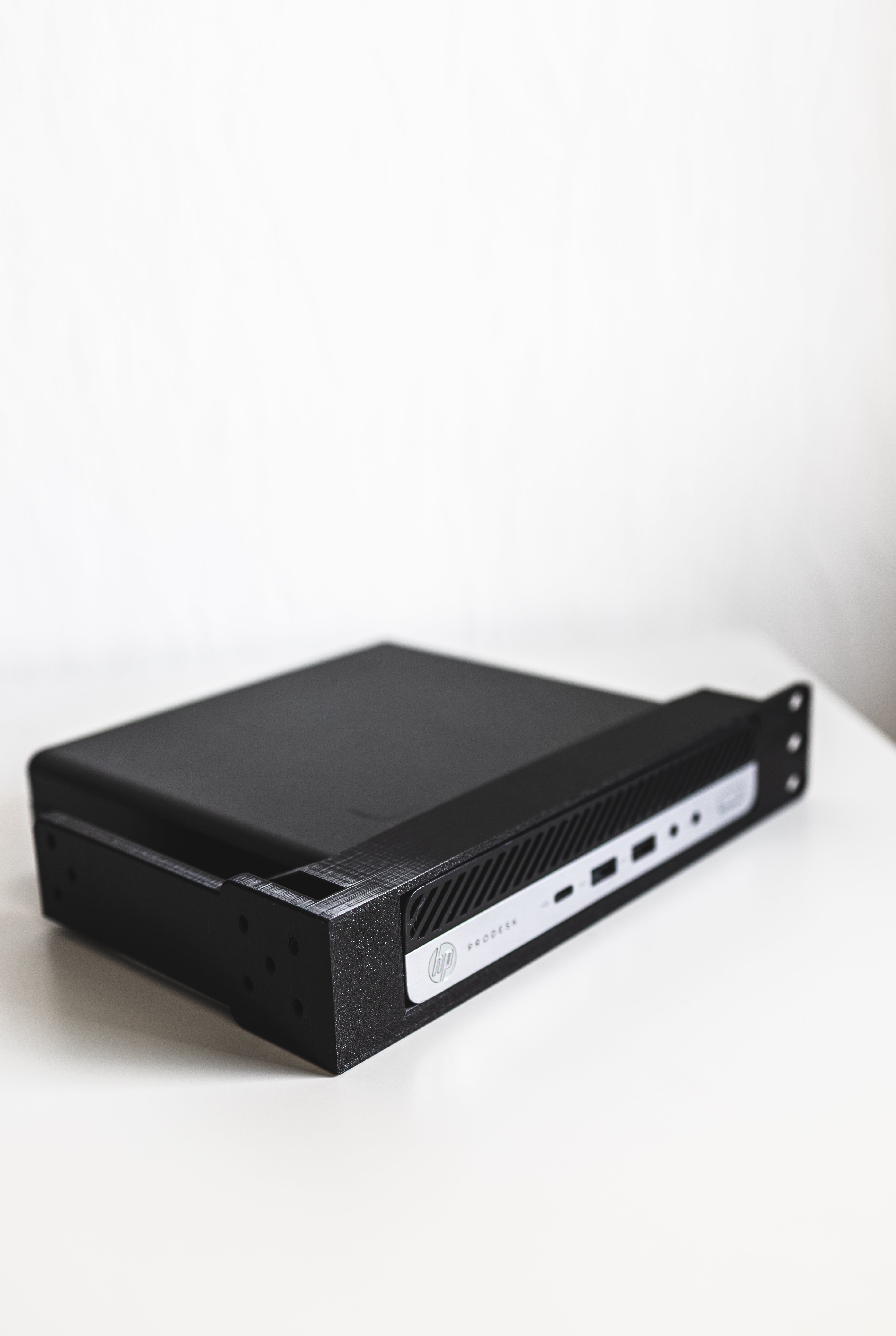 1HE Rackhalterung für HP EliteDesk/ProDesk Mini G3-G4, 10/19 Zoll Rack