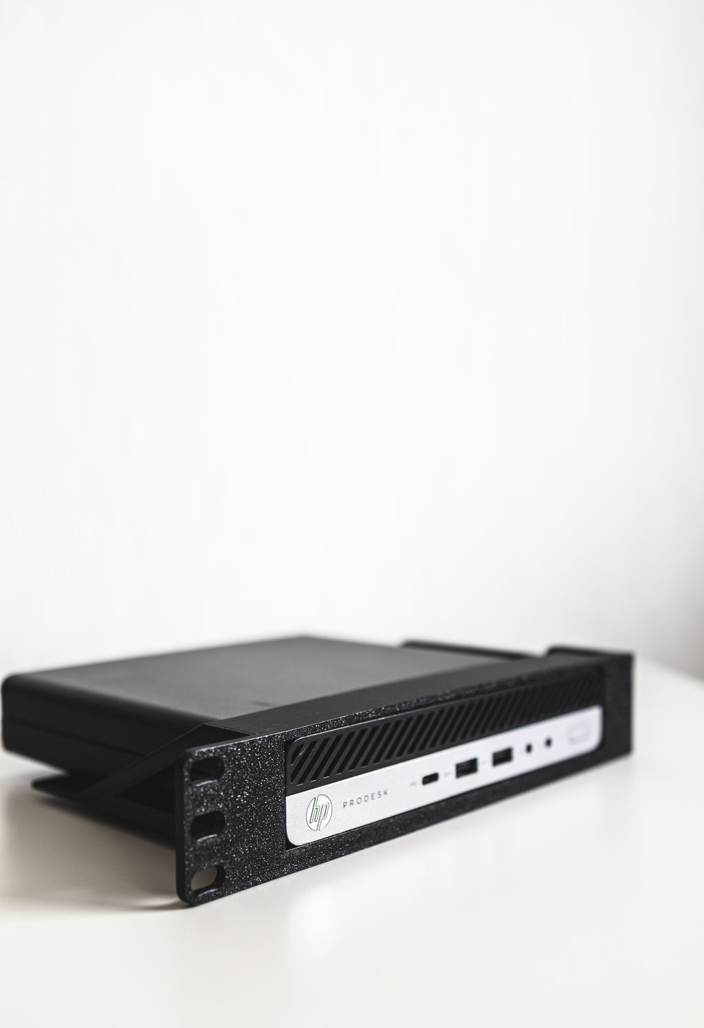 1HE Rackhalterung für HP EliteDesk/ProDesk Mini G3-G4, 10/19 Zoll Rack