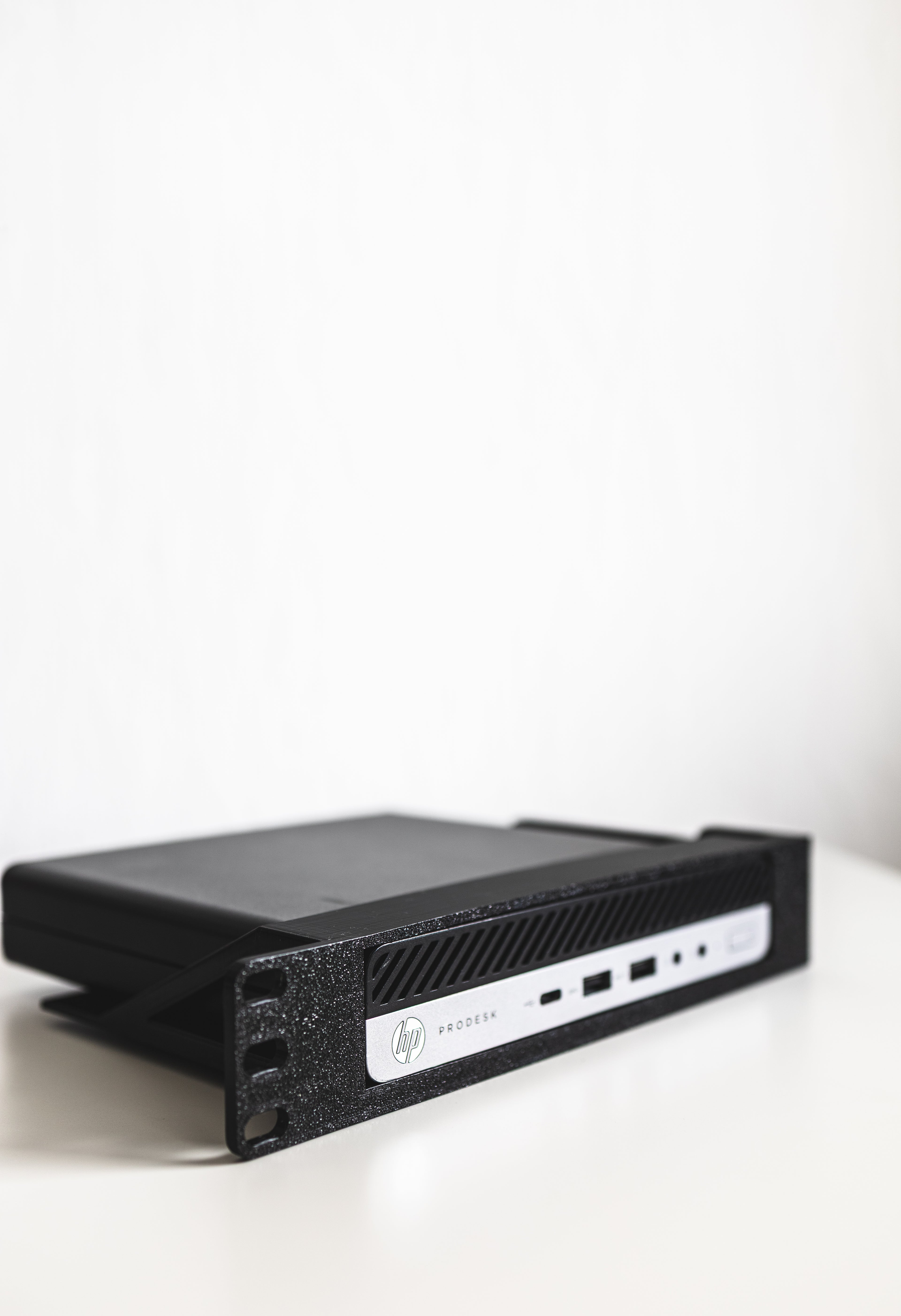 1HE Rackhalterung für HP EliteDesk/ProDesk Mini G3-G4, 10/19 Zoll Rack