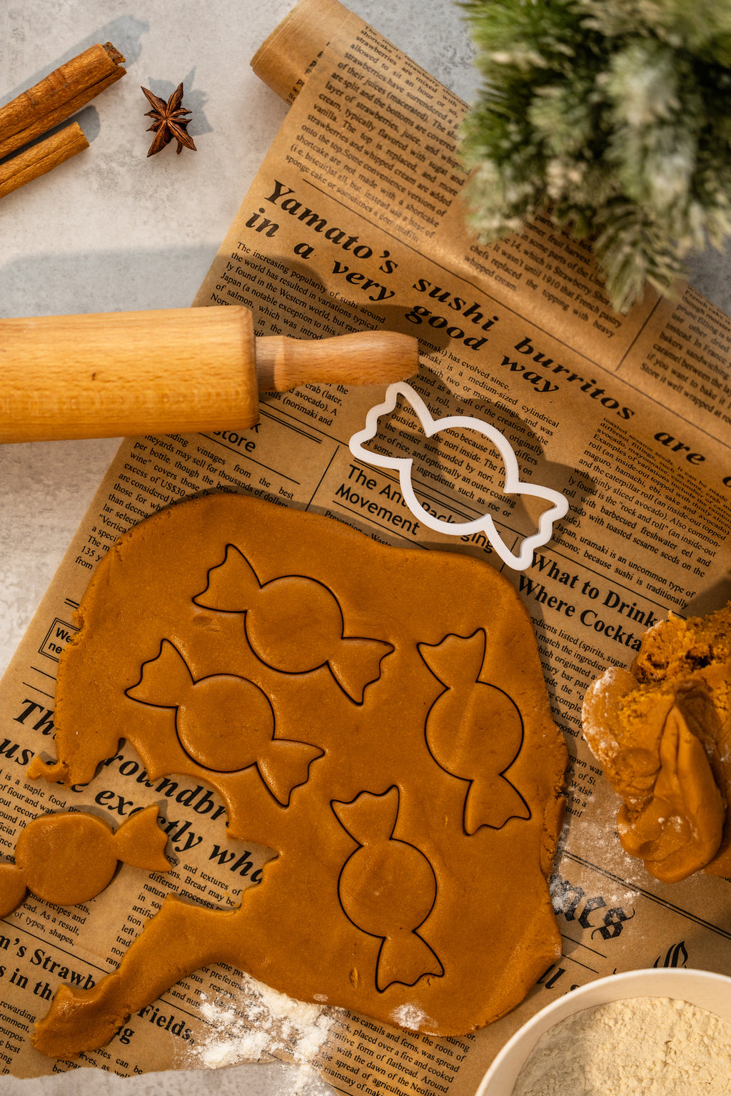 Süßigkeiten & Cupcake Ausstechform - Backwerkzeug (6-10 cm)