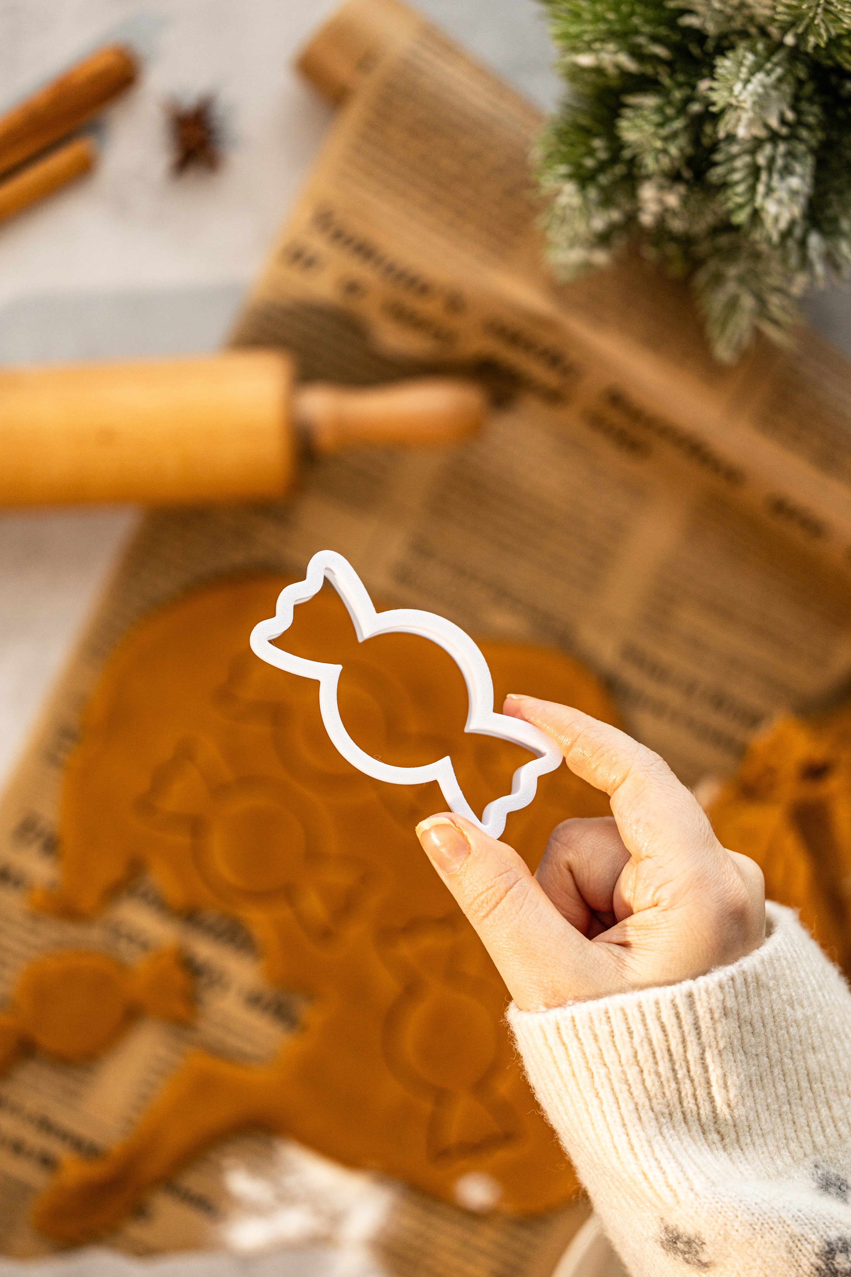 Süßigkeiten & Cupcake Ausstechform - Backwerkzeug (6-10 cm)