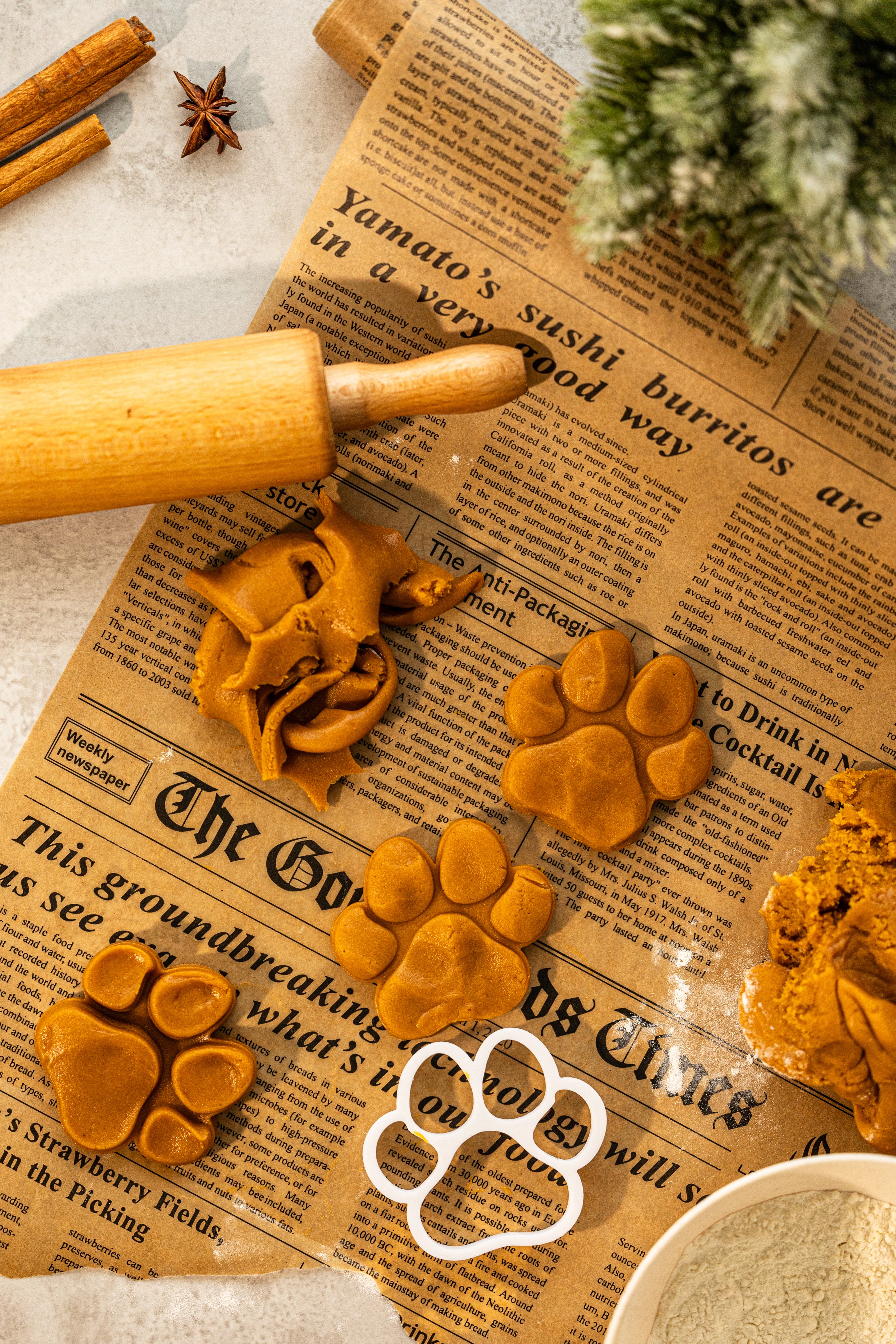 Hund Pfote Cookie Cutter - Leckerbissenform