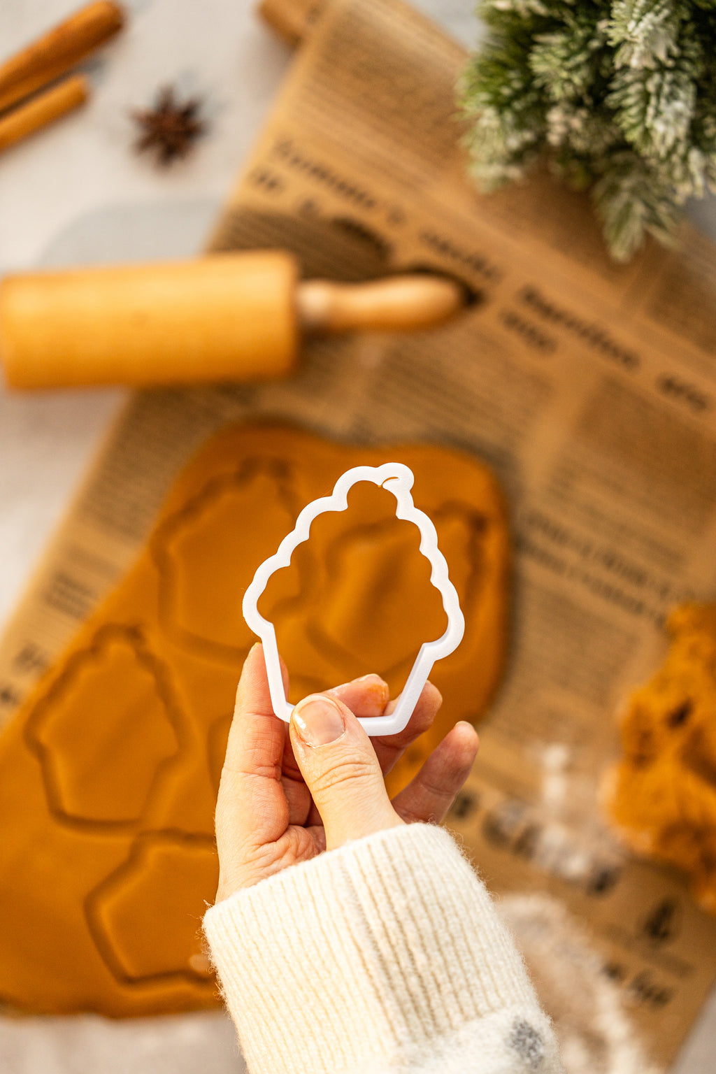 Süßigkeiten & Cupcake Ausstechform - Backwerkzeug (6-10 cm)