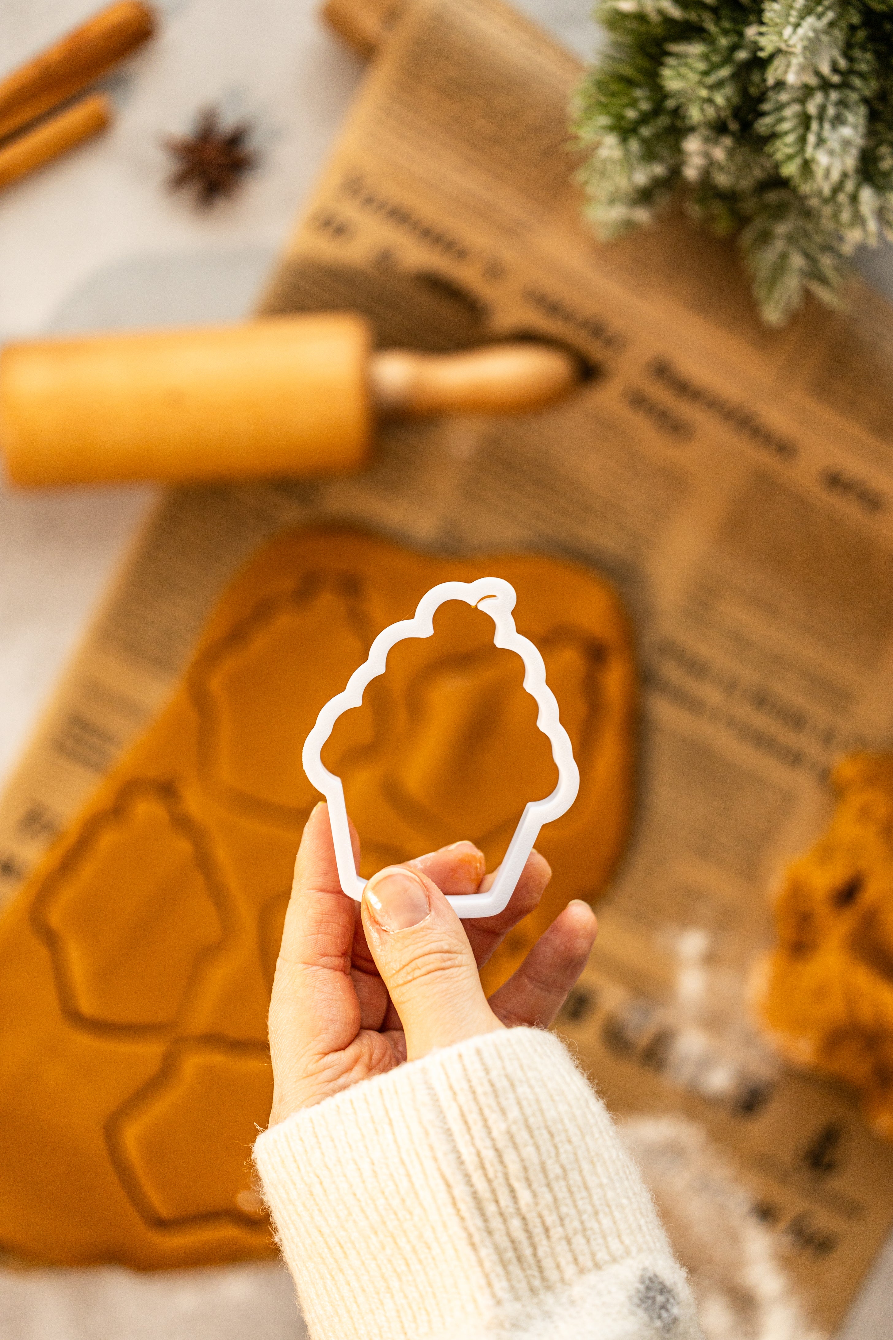 Süßigkeiten & Cupcake Ausstechform - Backwerkzeug (6-10 cm)