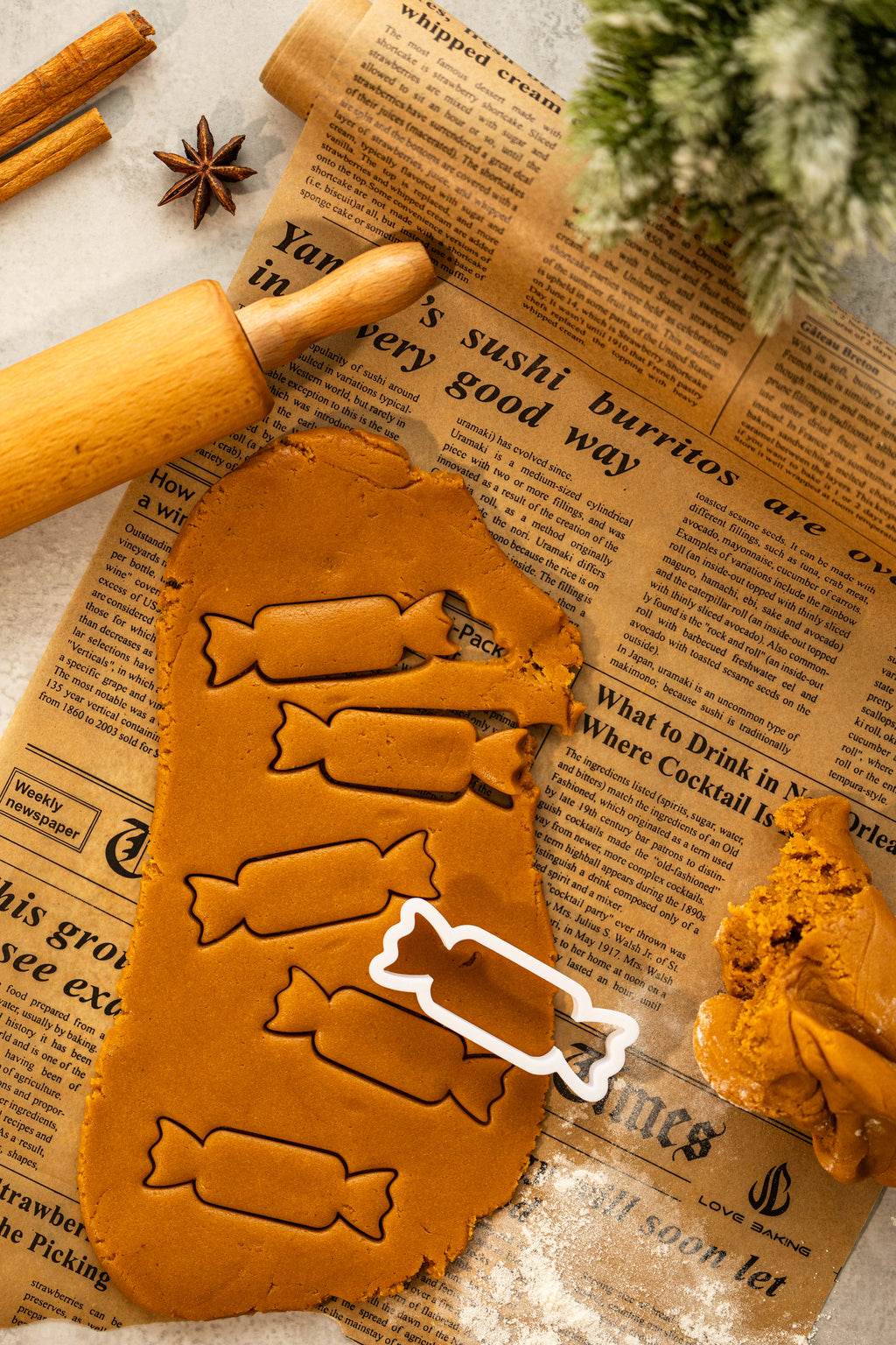 Süßigkeiten & Cupcake Ausstechform - Backwerkzeug (6-10 cm)