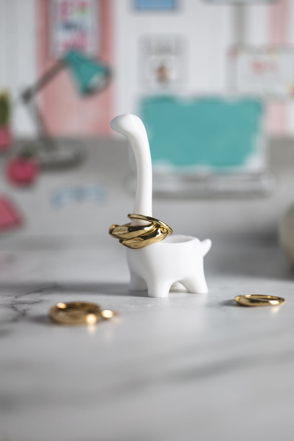 Dinosaurier Ringhalter: Spaß Schmuck Organizer