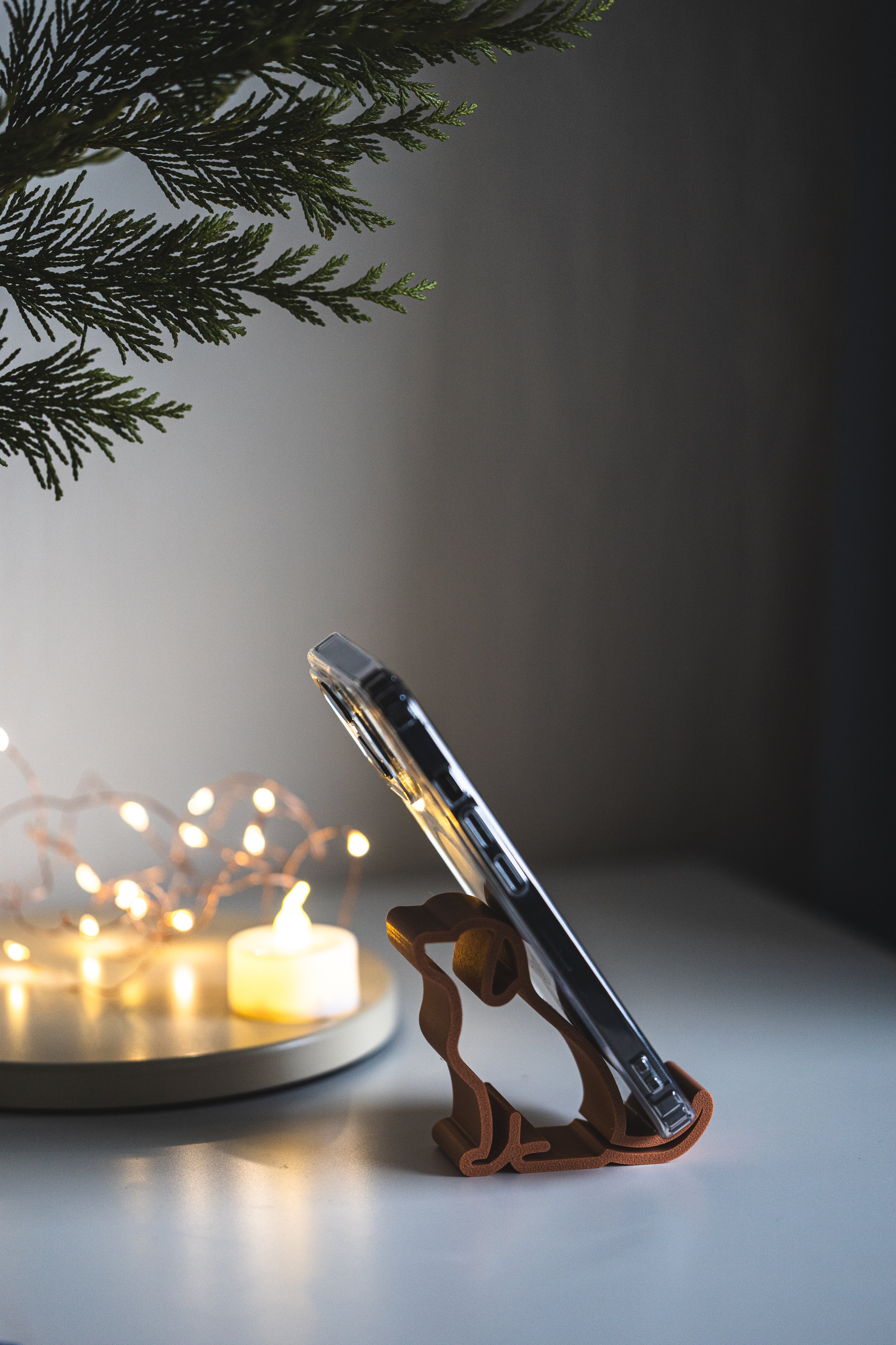 Hund Handyständer – Wunderschönes Geschenk für Hundefans & Büro