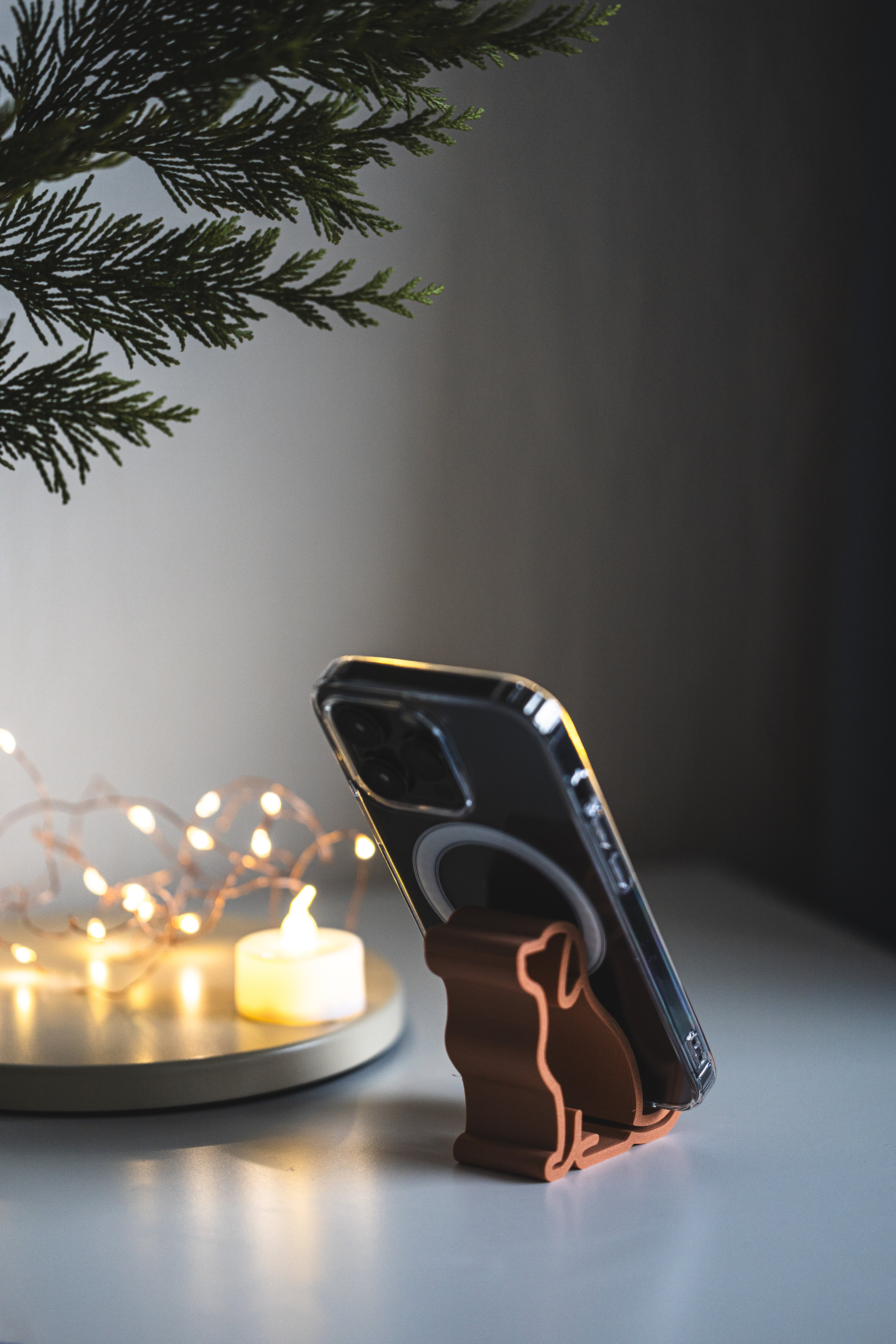 Hund Handyständer – Wunderschönes Geschenk für Hundefans & Büro