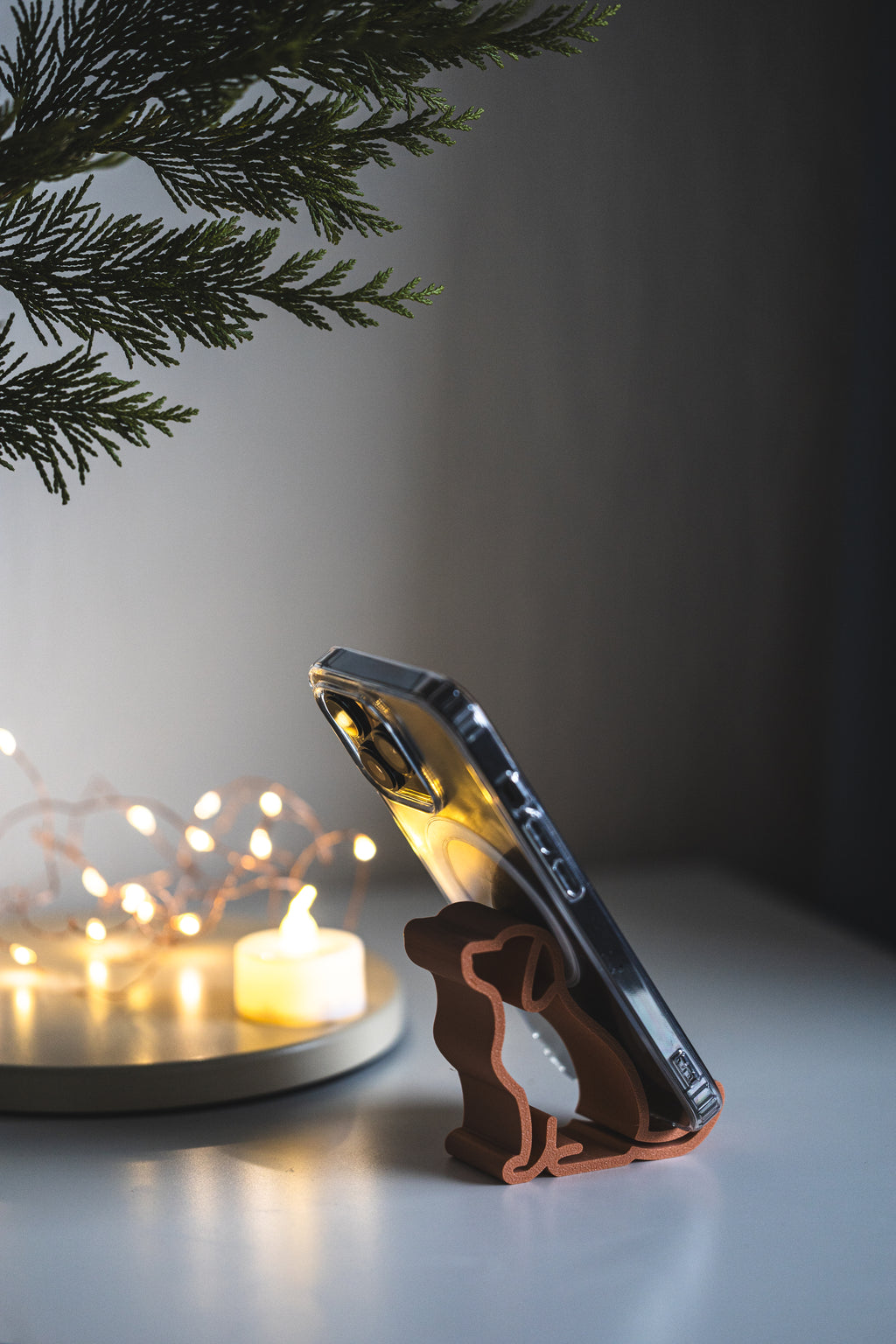 Hund Handyständer – Wunderschönes Geschenk für Hundefans & Büro