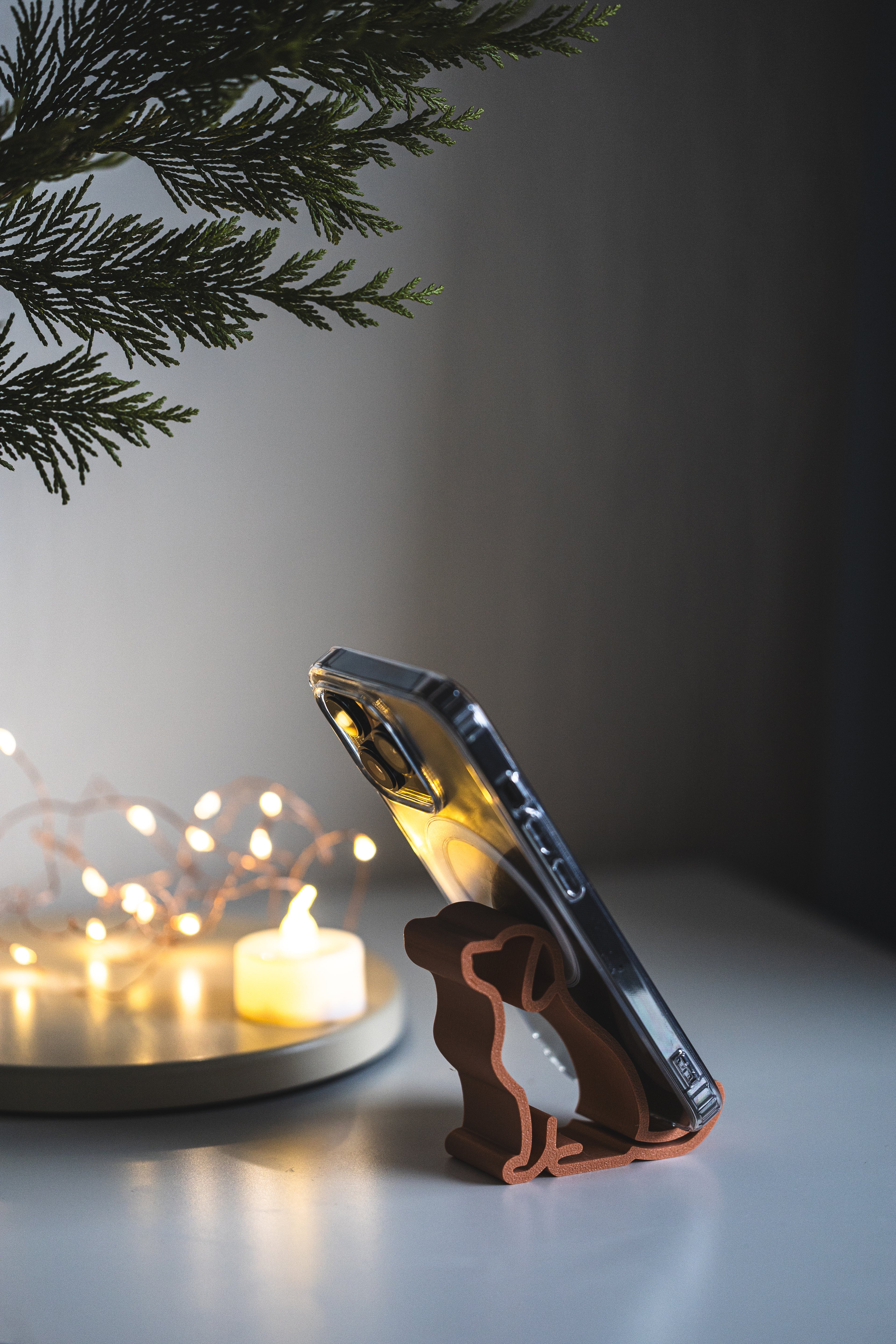 Hund Handyständer – Wunderschönes Geschenk für Hundefans & Büro