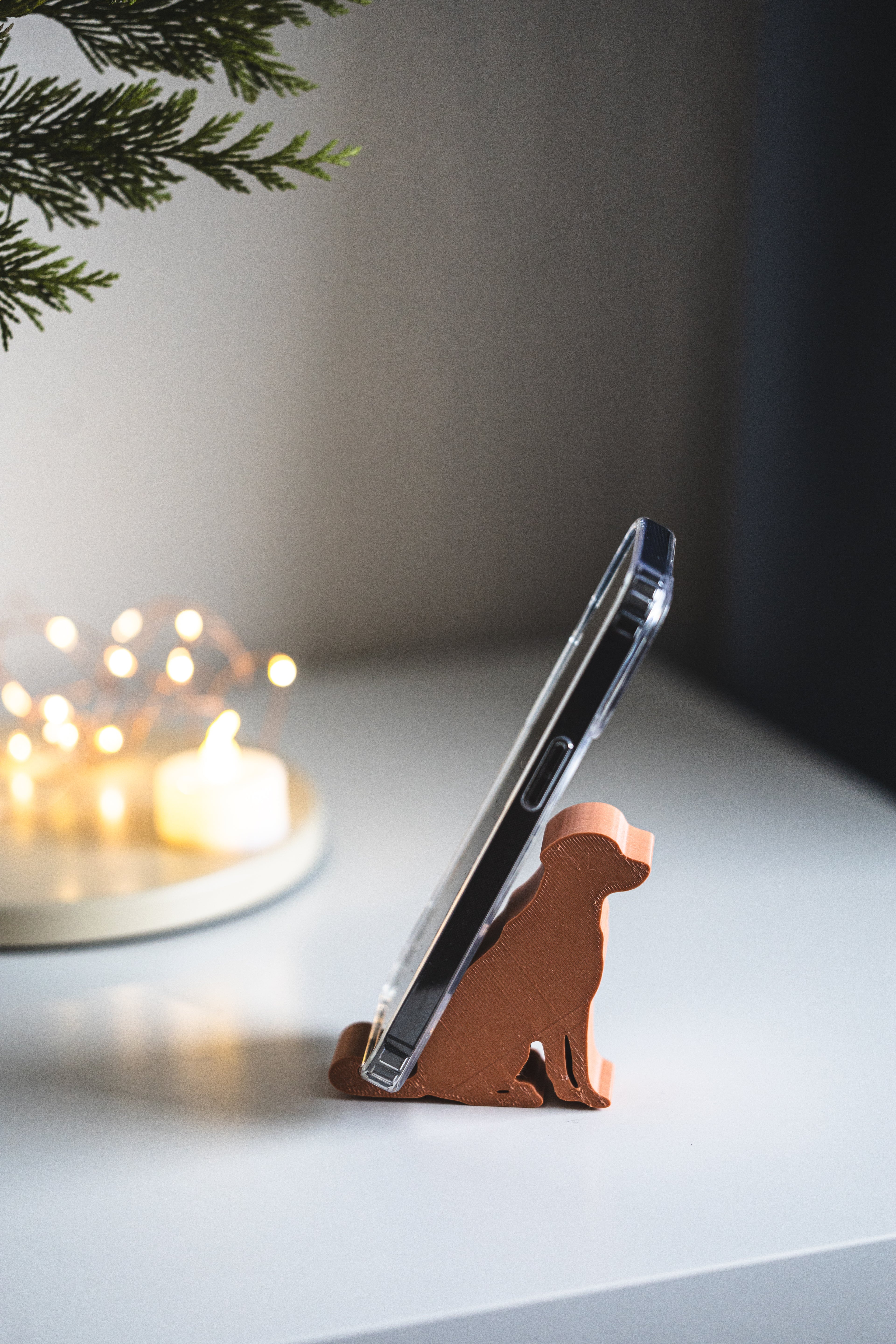 Hund Handyständer – Wunderschönes Geschenk für Hundefans & Büro