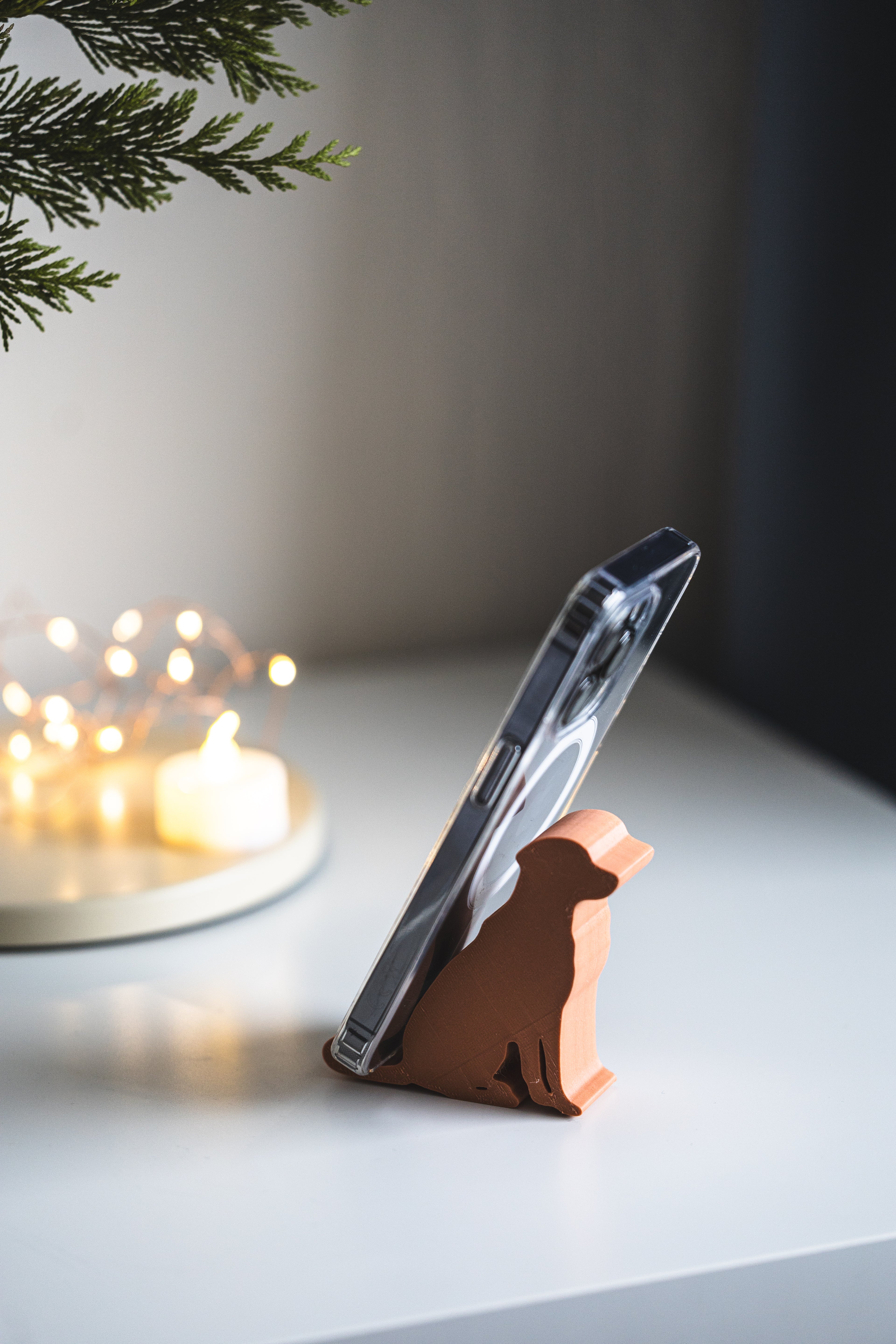 Hund Handyständer – Wunderschönes Geschenk für Hundefans & Büro