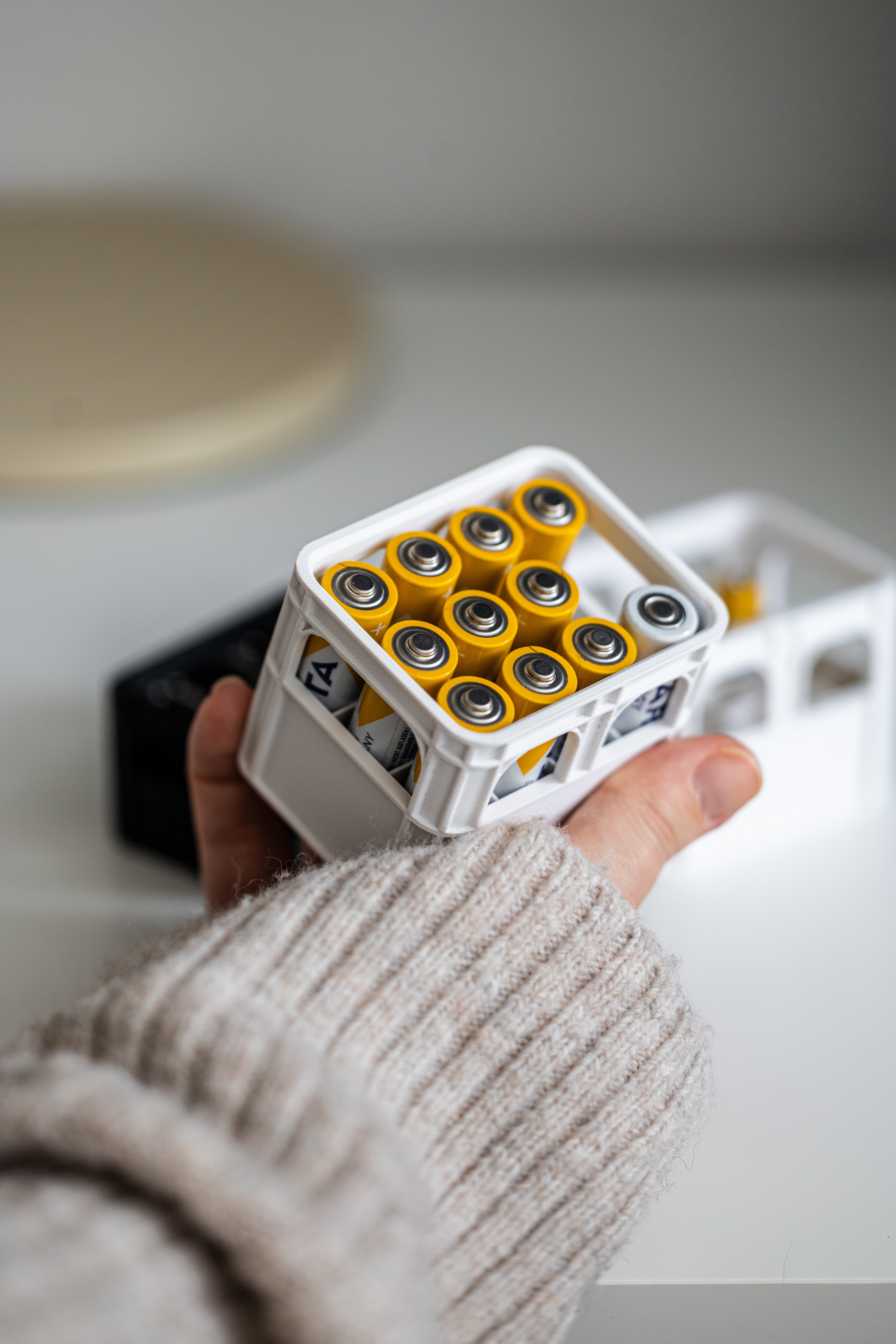 SKADIS Batteriehalter für AA & AAA – Praktisches Batteriezubehör