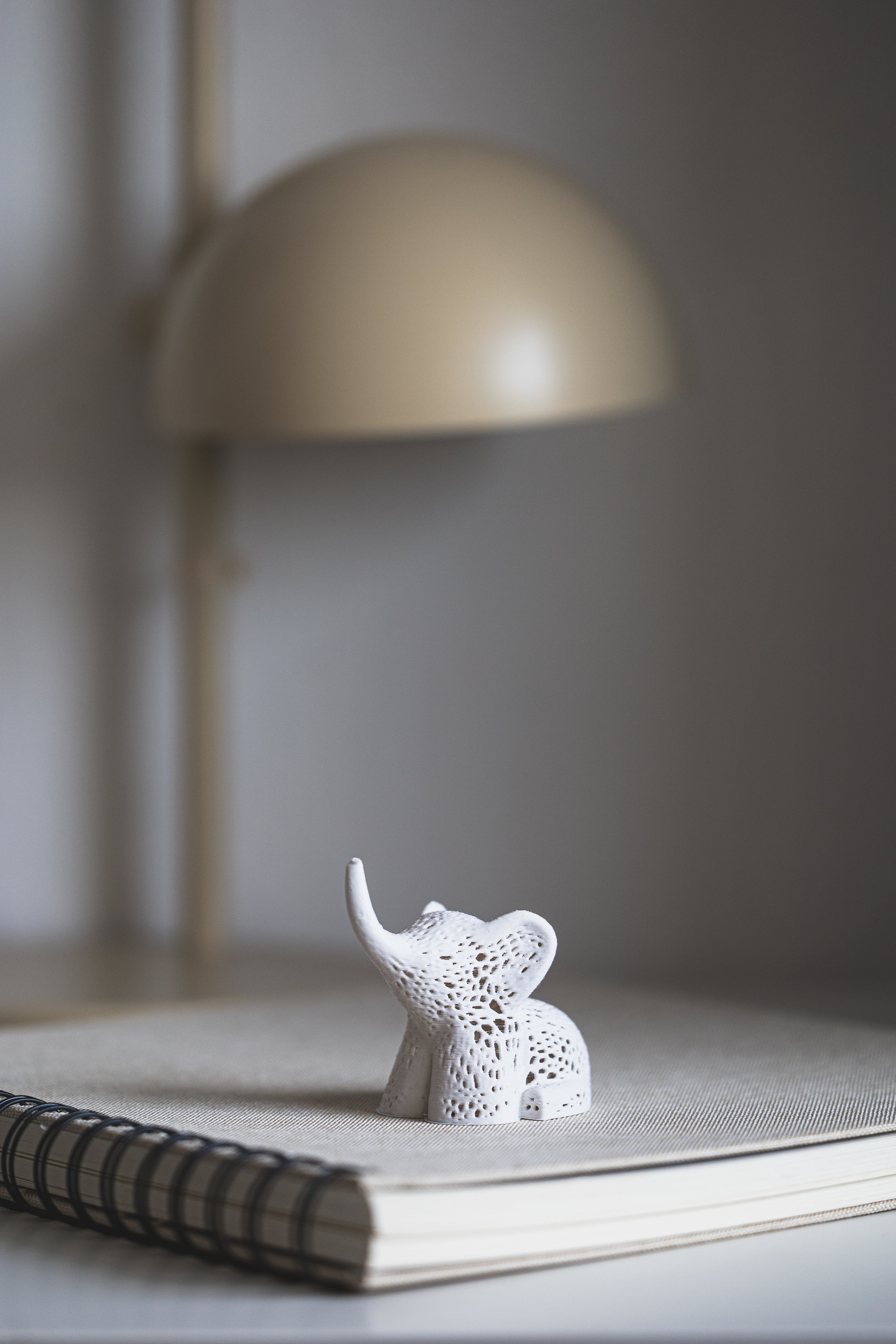 Voronoi Elefant – Einzigartige Elefanten-Skulptur