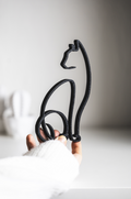 Katzenlinie Kunst - Minimalistisches Wohndekor
