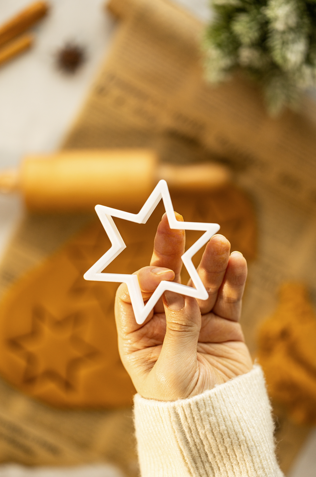 Stern Ausstechform - 6 cm bis 10 cm