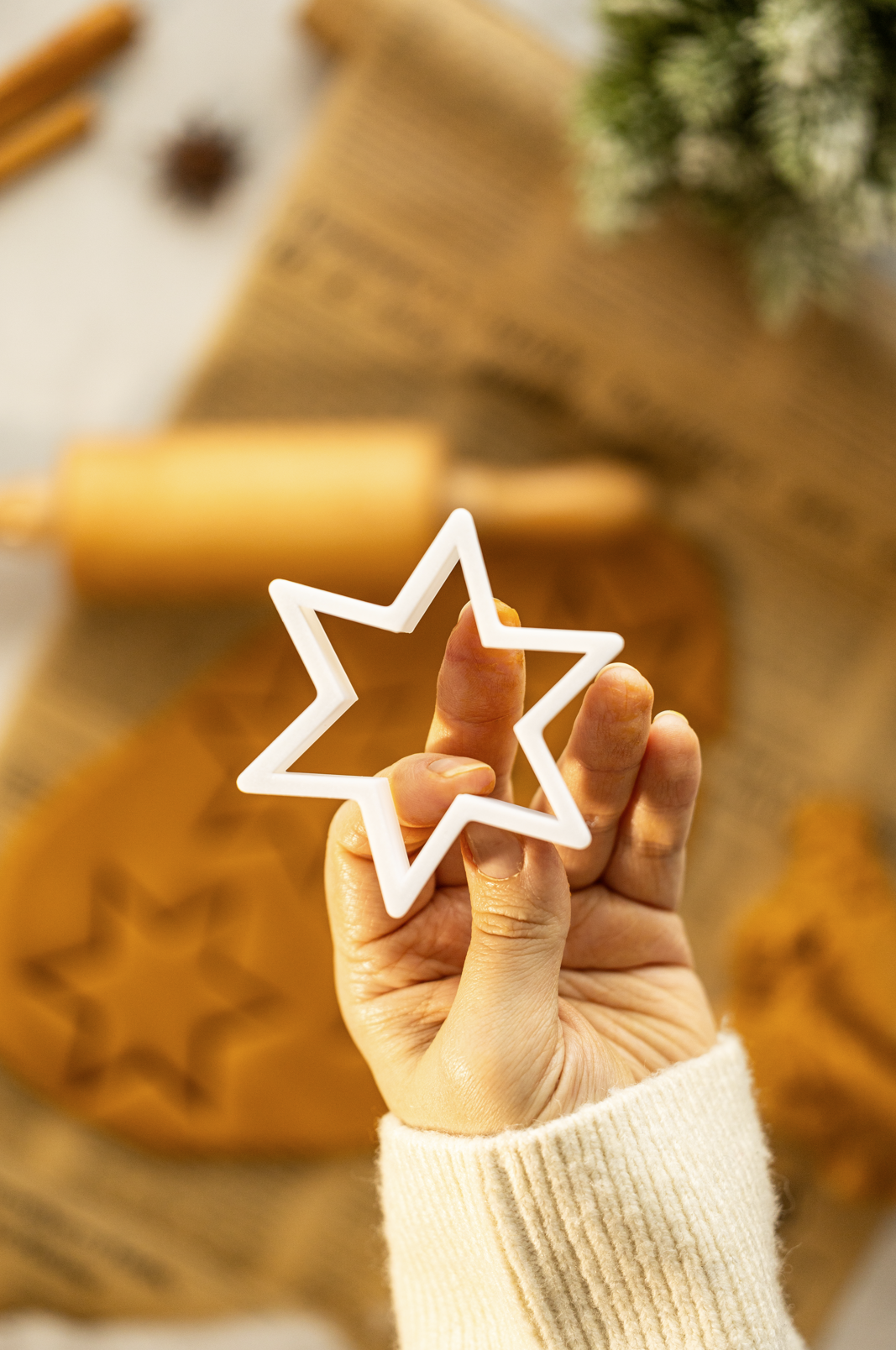 Stern Ausstechform - 6 cm bis 10 cm