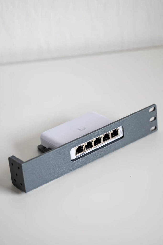1U Halterung für UniFi Flex Mini / Flex Mini 2.5G-5 10 & 19 Zoll
