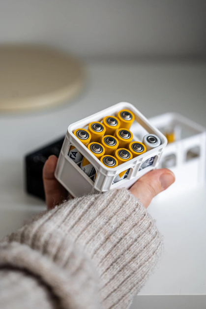 Batteriehalter Bierkiste - Batteriebox für SKADIS - AA, AAA, CR2032