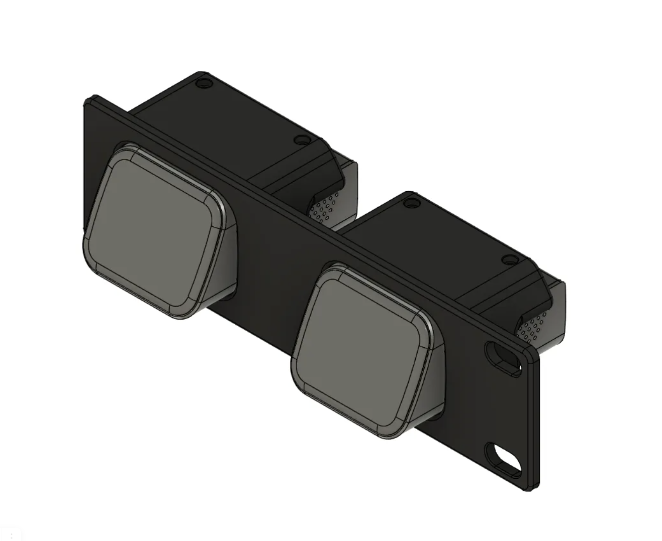 JetKVM 1U 1x oder 2x oder 4x Rackfassung – Platzsparende Halterung für Ihr Rack