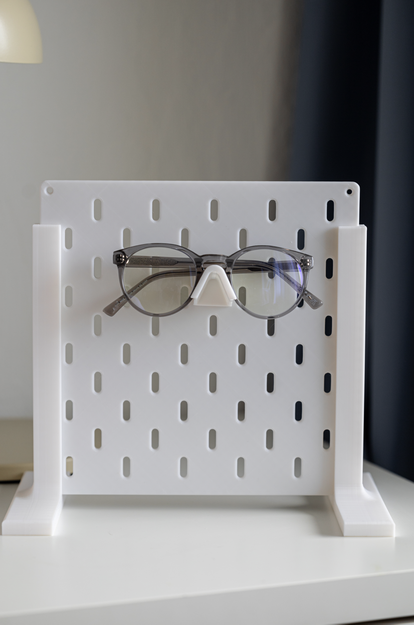 Brillenhalter für SKADIS oder zur Wandmontage