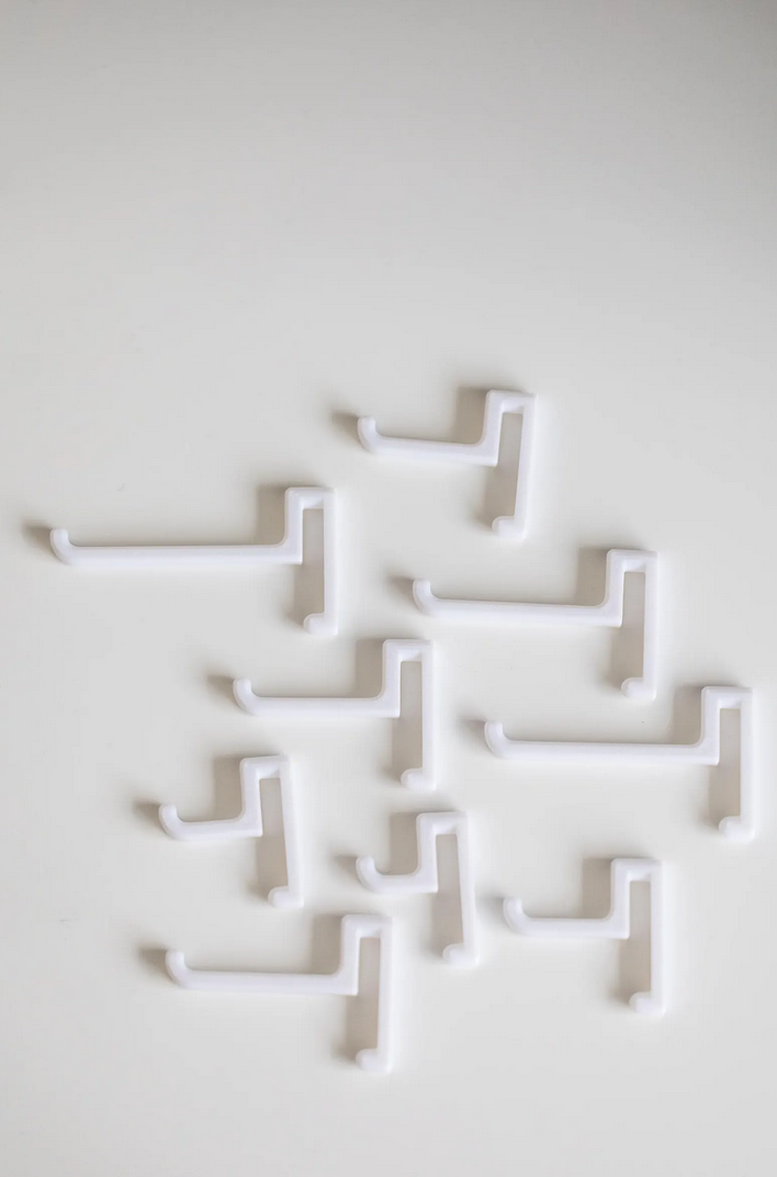 SKADIS Hakenkollektion - Vielseitige Haken für dein Pegboard (10 mm bis 50 mm)