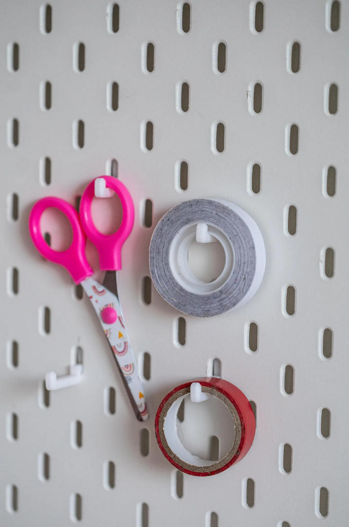 SKADIS Hakenkollektion - Vielseitige Haken für dein Pegboard (10 mm bis 50 mm)