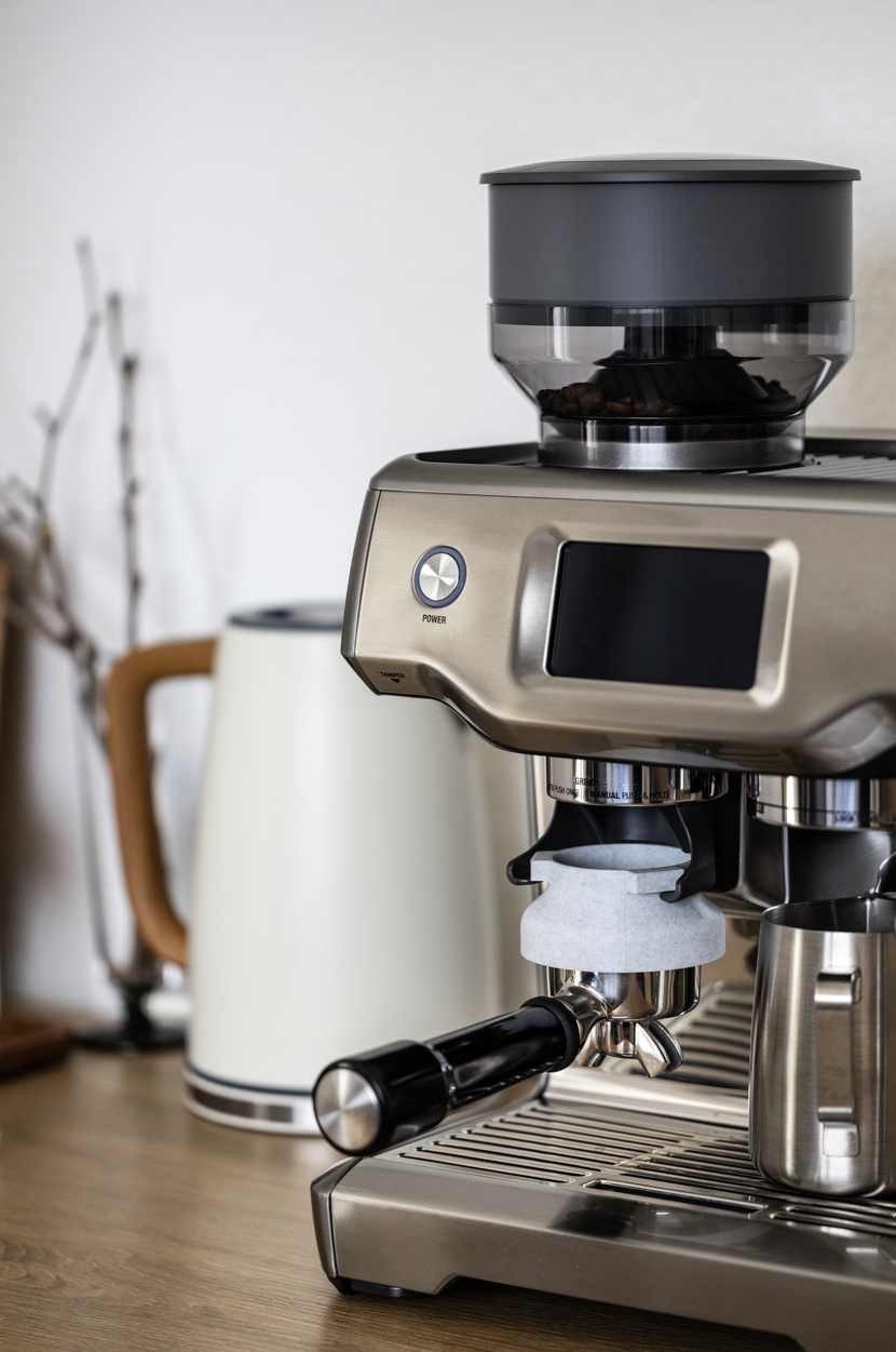 Sage Barista Zubehör: 54 mm Tamper, Leveler, Dosiertrichter