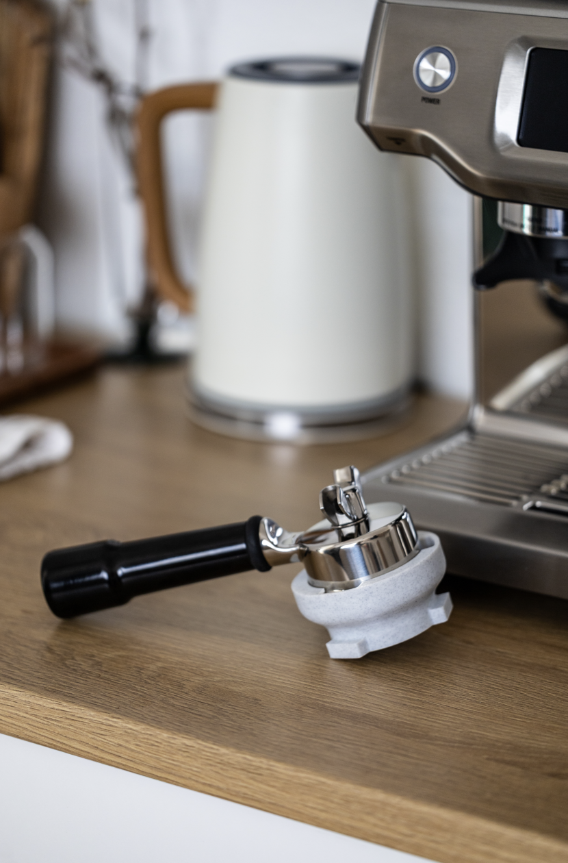 Sage Barista Zubehör: 54 mm Tamper, Leveler, Dosiertrichter