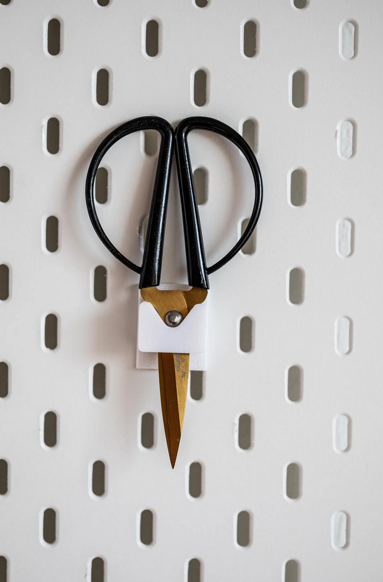 Scherenhalter für SKADIS Set 3 Stück – Praktische Aufbewahrung für Bastel- & Büroscheren