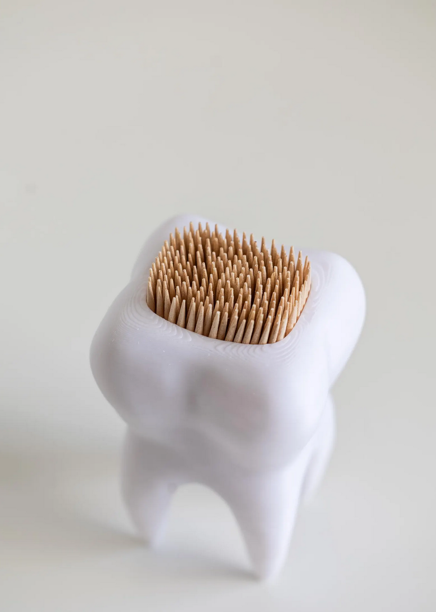 Zahnstocherhalter Zahn – Origineller Zahn Dekohalter