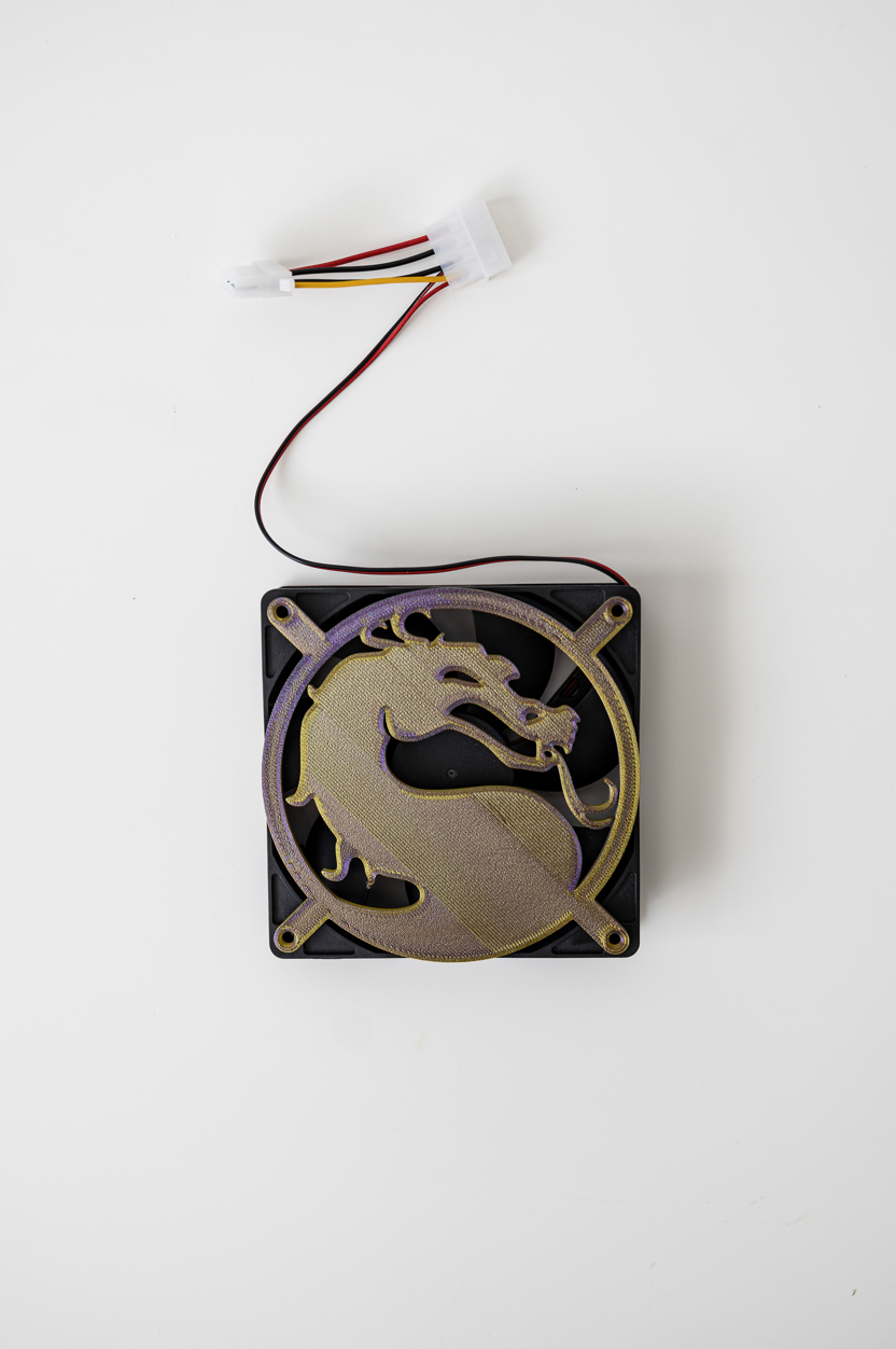 PC-Lüftergitter: Drachen, Schmetterling, Wolke Designs - 120/140 mm