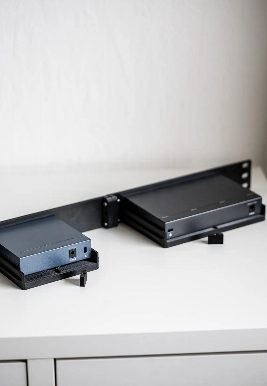 1U Rack Halterung für TP-Link SG105/OC200, SG108 10/19 Zoll