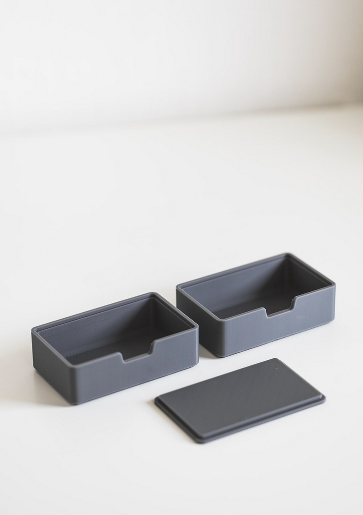 Stapelbare Schubladenbox - Mini-Aufbewahrung 2er-Set