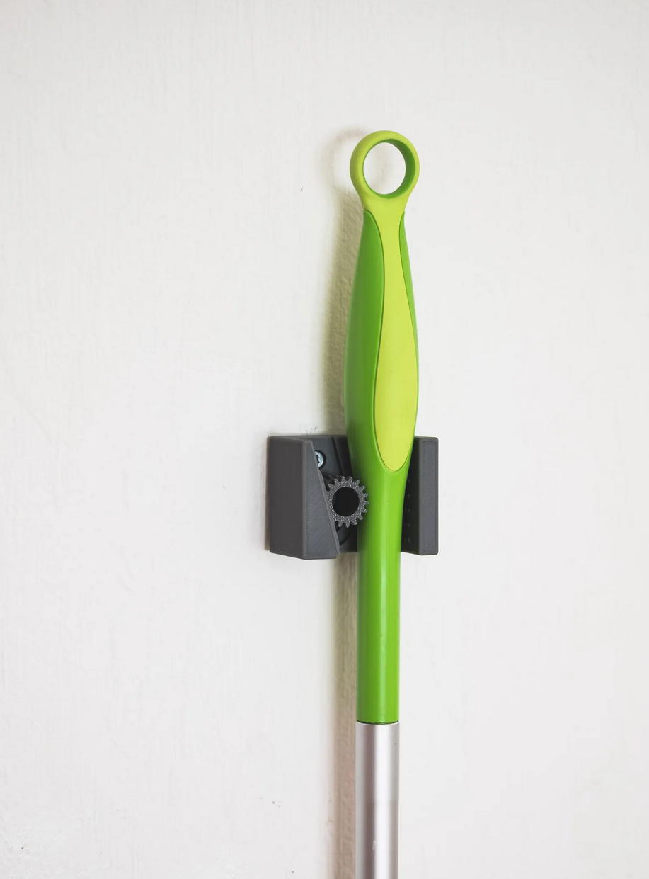 Wandhalter Besen & Gartengeräte – Schwerkraft Klemmhalter