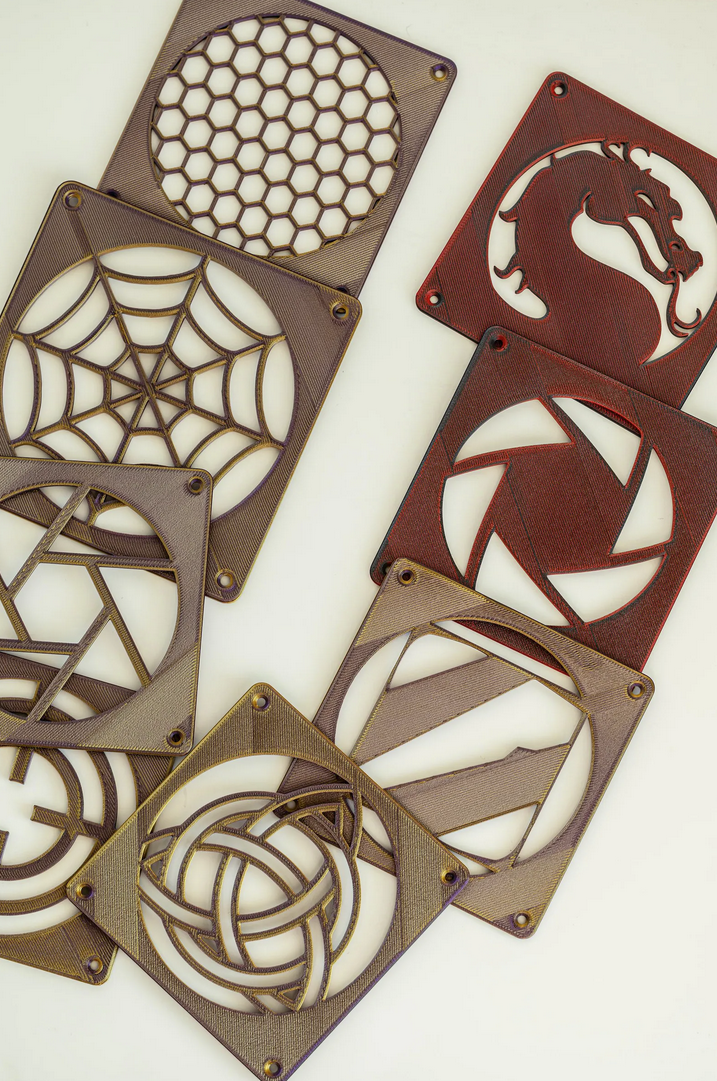 PC-Lüfterverkleidung / Grill / Abdeckung - 120 mm, 140 mm