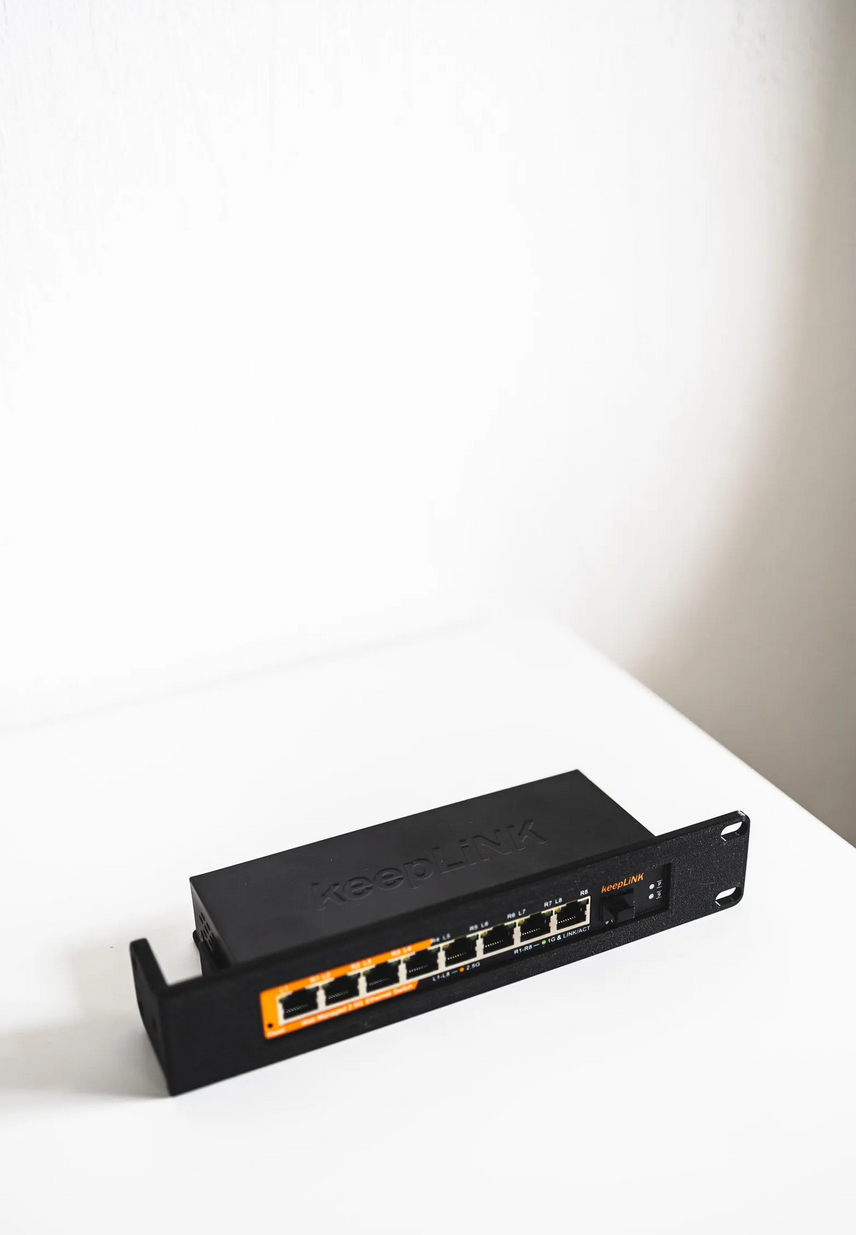Rack Mount 1U für KeepLink 2.5G Switch (KP-9000-9XHML-X) – 10/19 Zoll