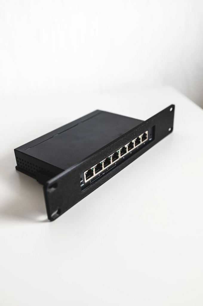 1U Rack Halterung für TP-Link SG105/OC200, SG108 10/19 Zoll