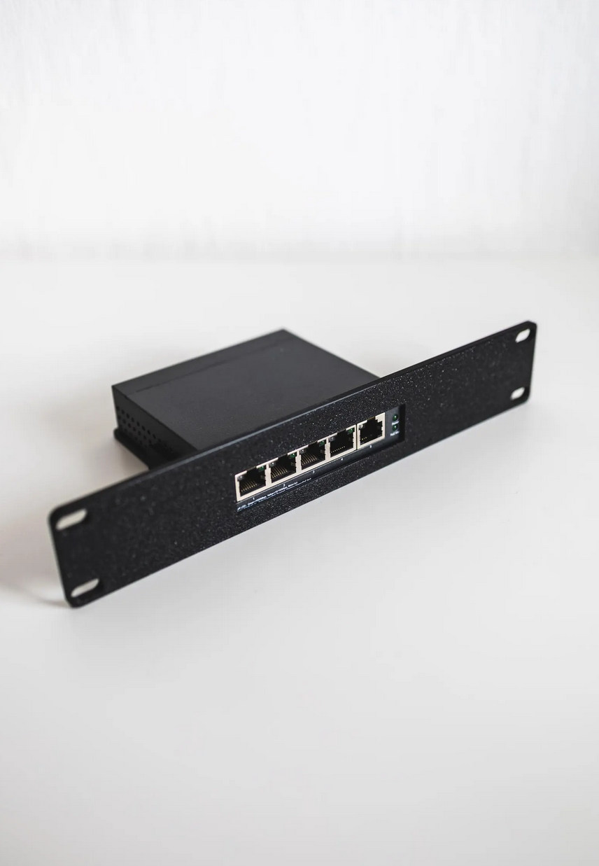 1U Rack Halterung für TP-Link SG105/OC200, SG108 10/19 Zoll