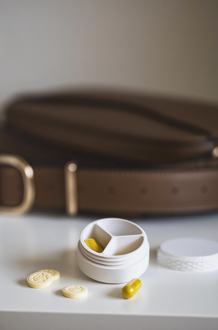 Pille Flasche Keychain, Pillendose - Taschenaufbewahrung