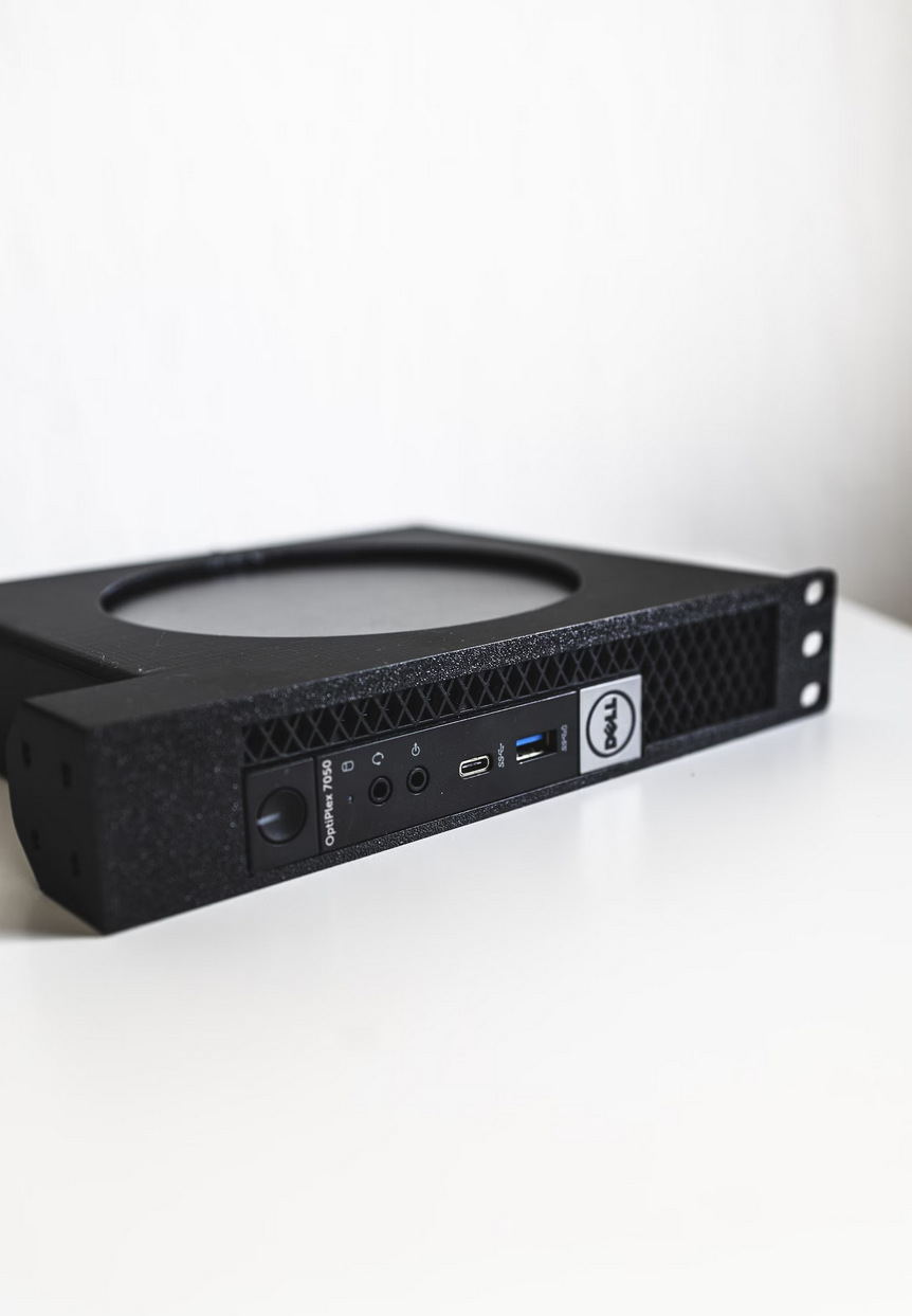 Rackhalterung für Dell Optiplex Micro 3000/5000/7000 Serie 1U 19 Zoll